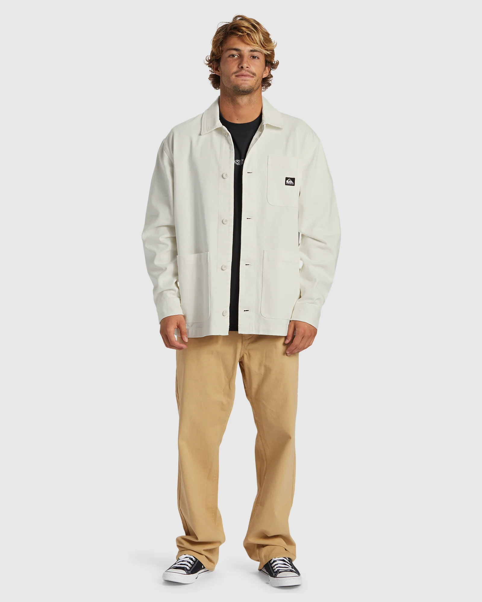Mens Surf Chores Denim Chore Jacket - Image 5