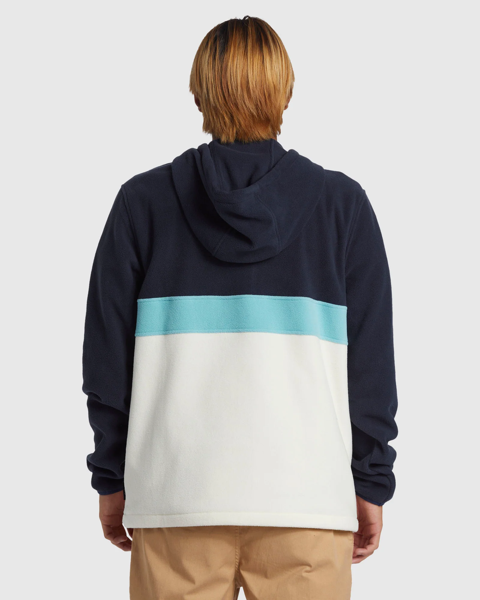 Mens Surf Days Half Zip Hoodie - Image 3