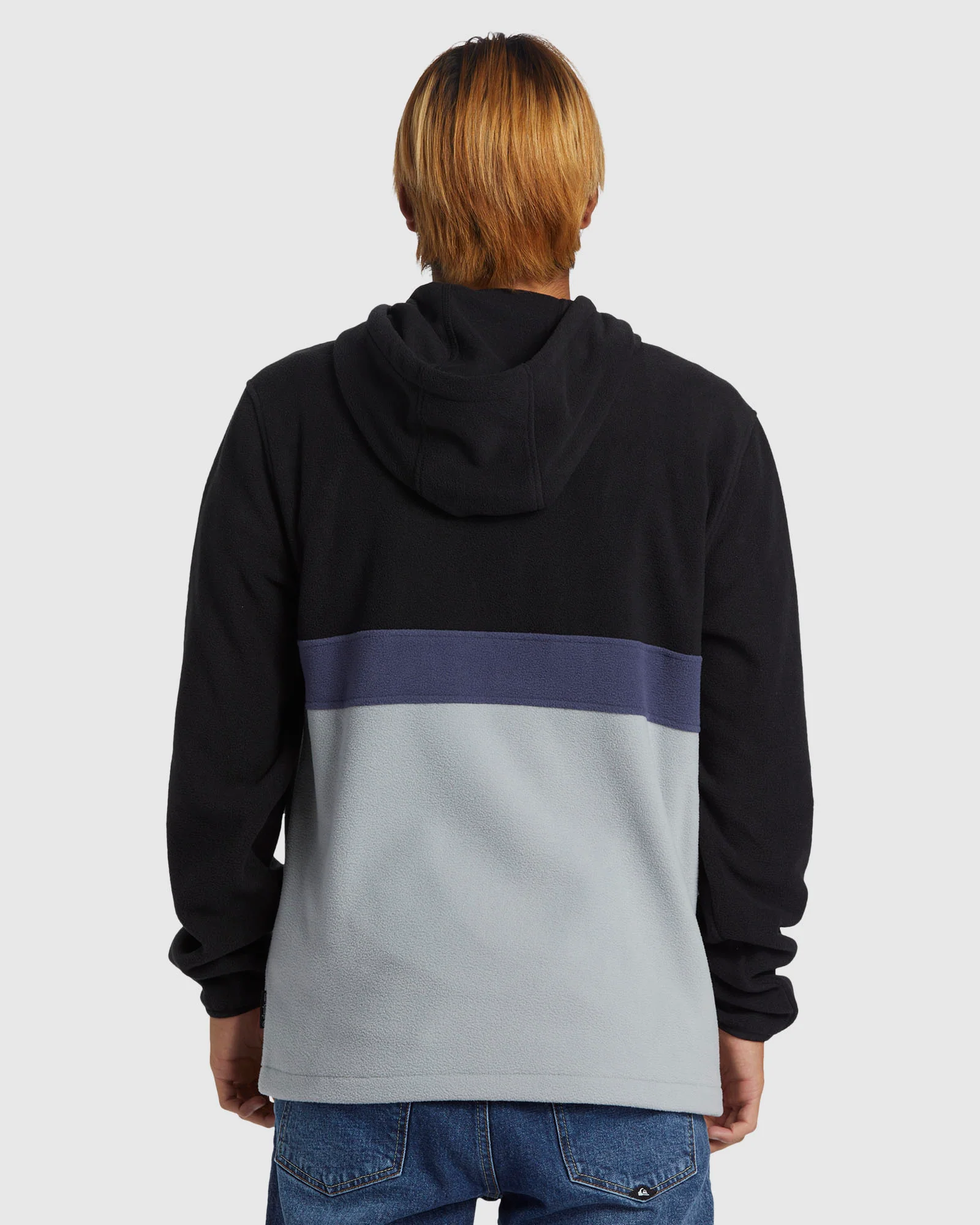 Mens Surf Days Half Zip Hoodie - Image 3