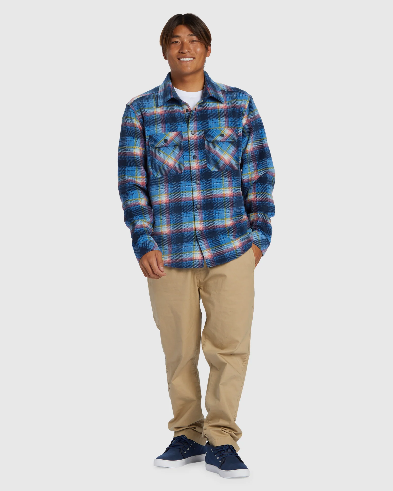Mens Surf Days Long Sleeve Fleece - Image 5