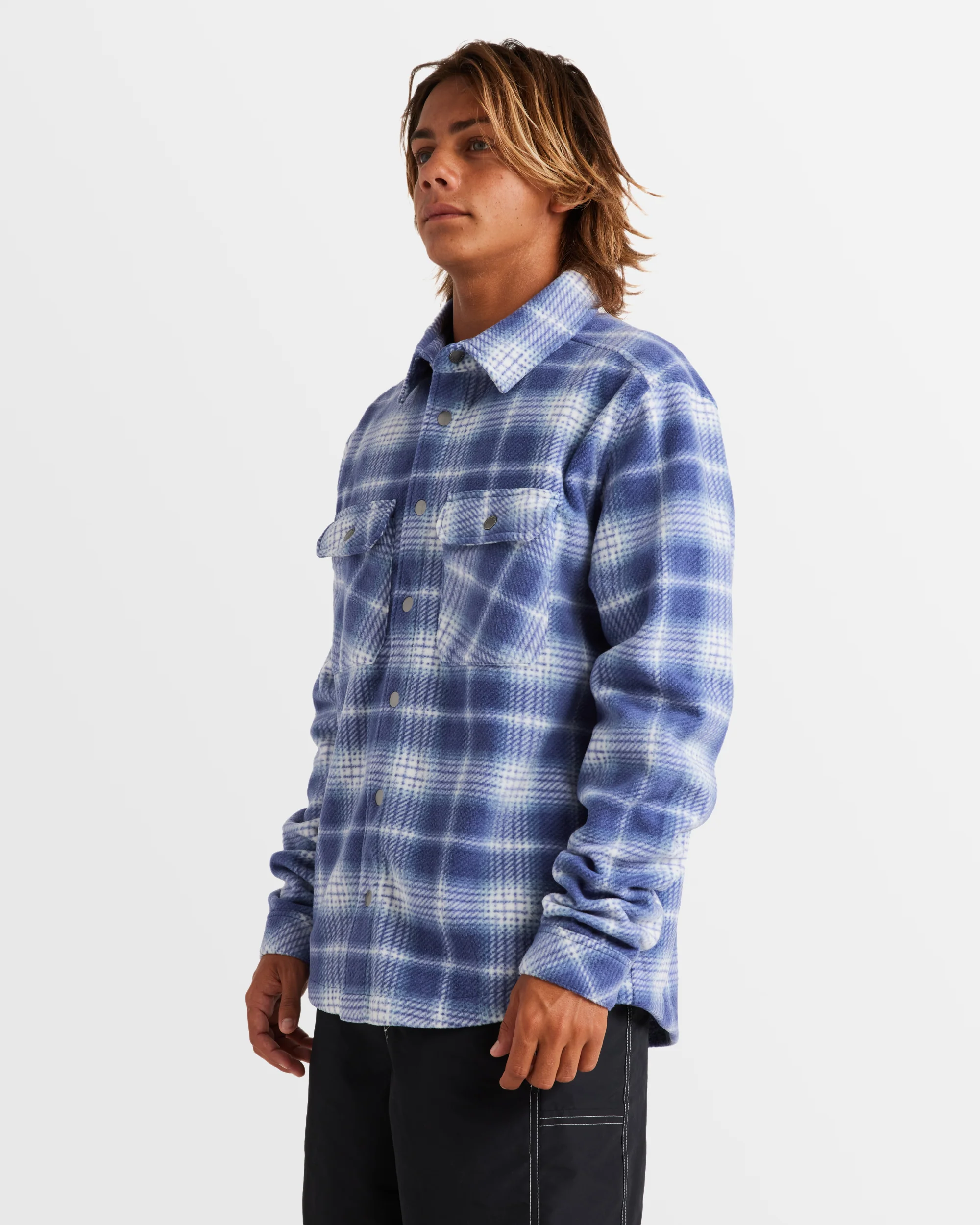 Mens Surf Days Long Sleeve Fleece - Image 2