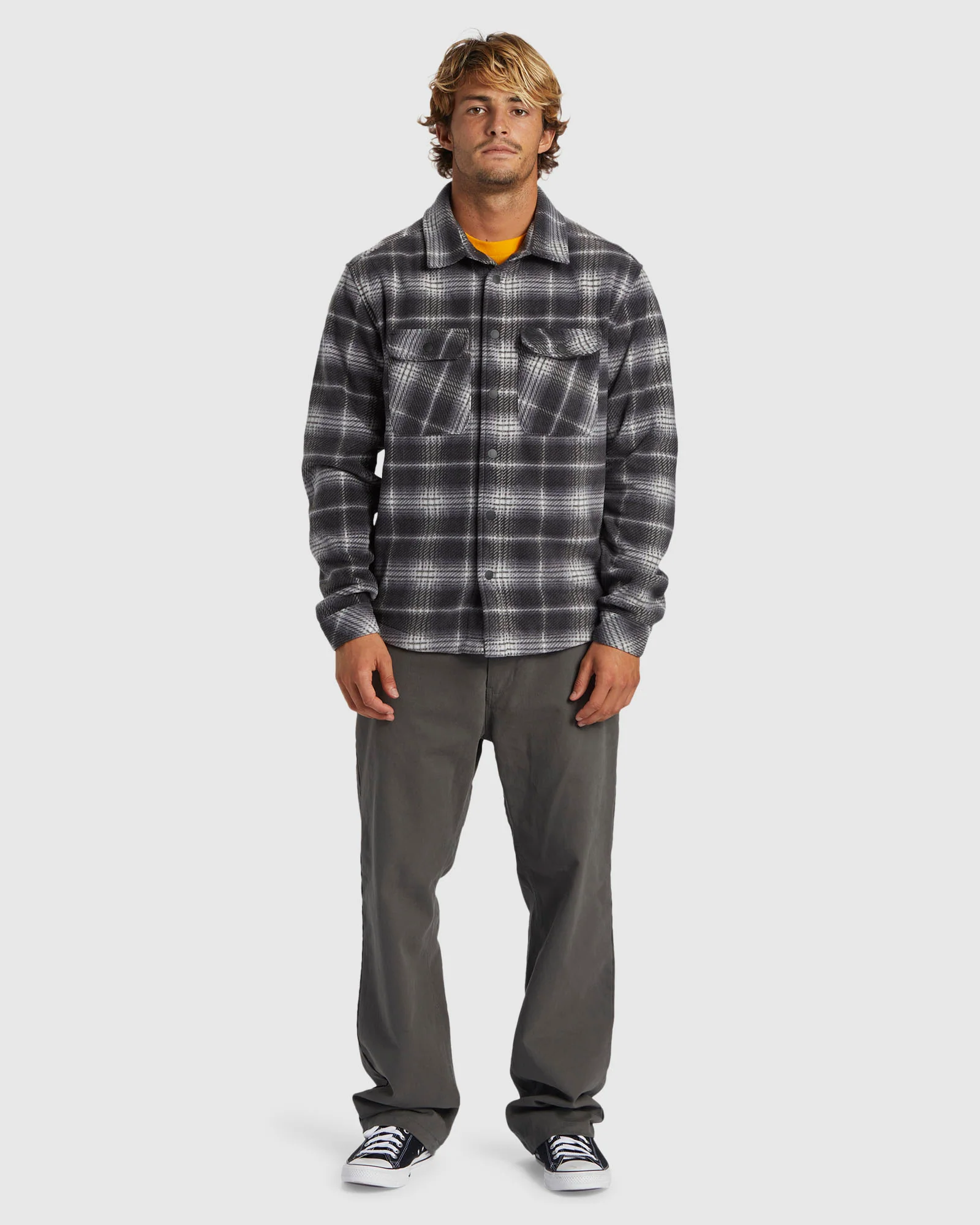 Mens Surf Days Long Sleeve Fleece - Image 5