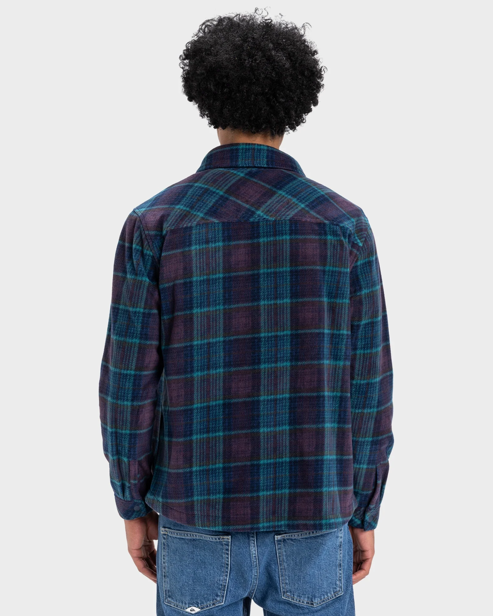 Mens Surf Day Button Down Long Sleeve Shirt - Image 6