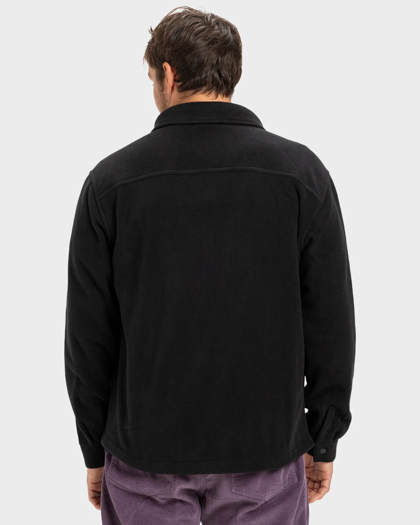 Mens Surf Day Button Down Long Sleeve Shirt - Image 3