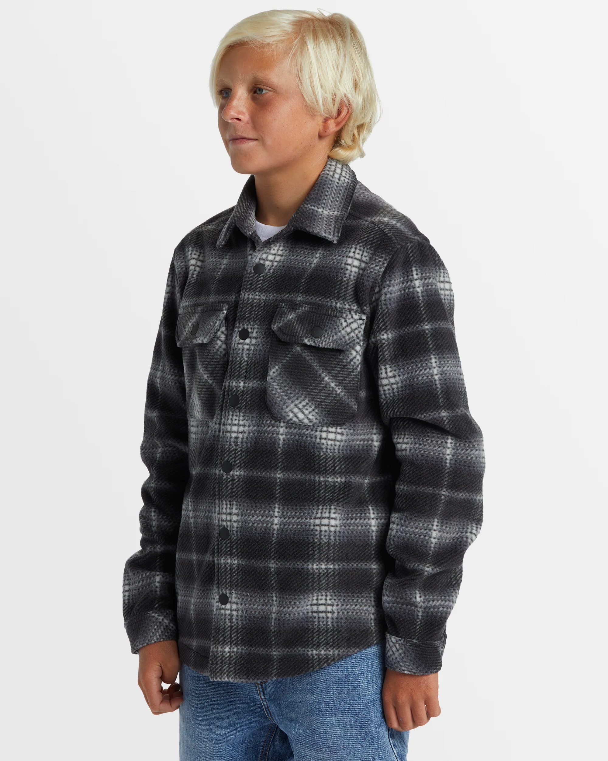 Boys 8-16 Surf Days Long Sleeve Fleece - Image 2