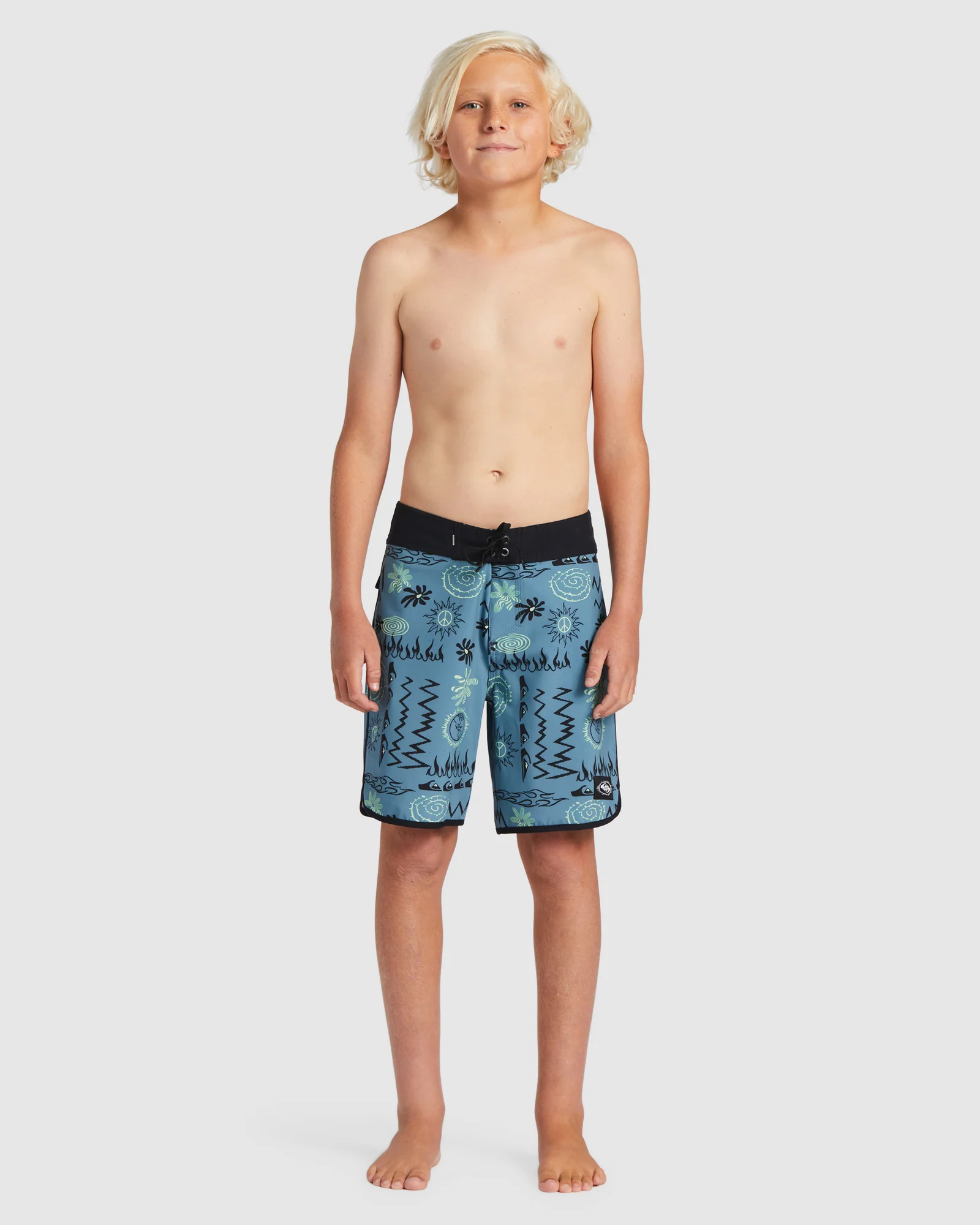 Boys 8-16 Surfsilk Radical Scallop Boardshorts - Image 5