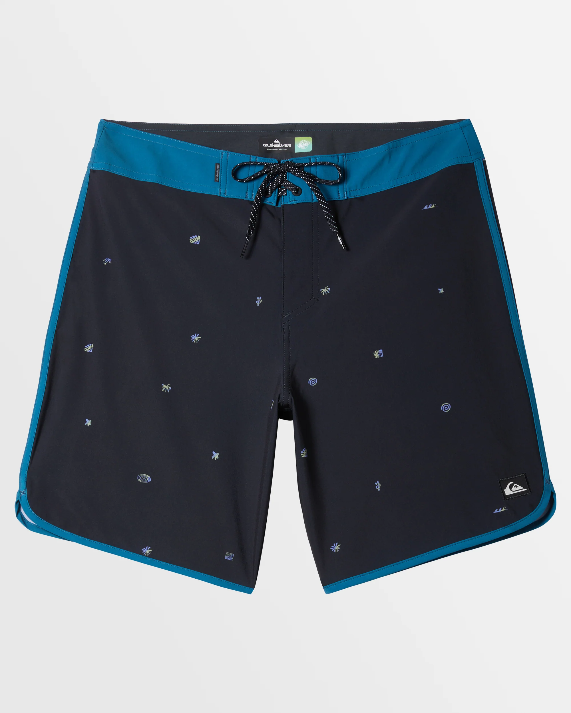 Mens Surfsilk Scallop 18" Boardshorts