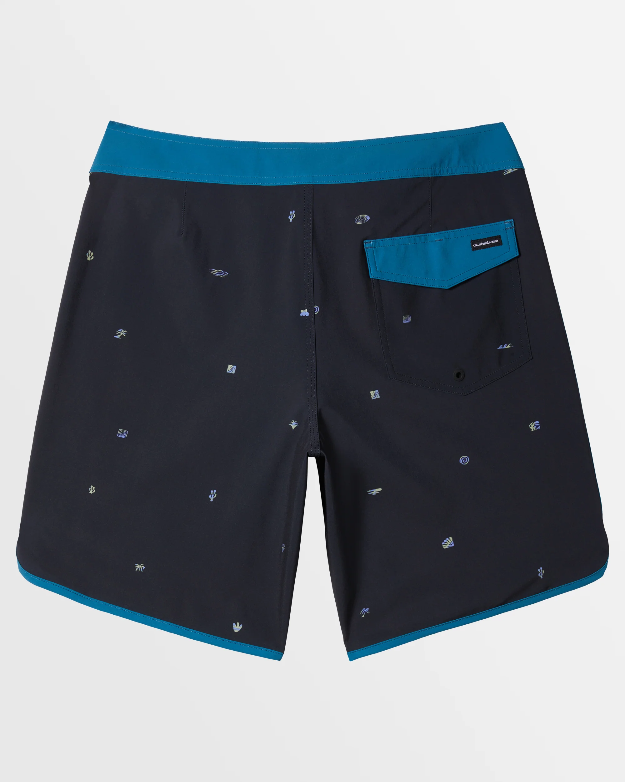 Mens Surfsilk Scallop 18" Boardshorts - Image 2