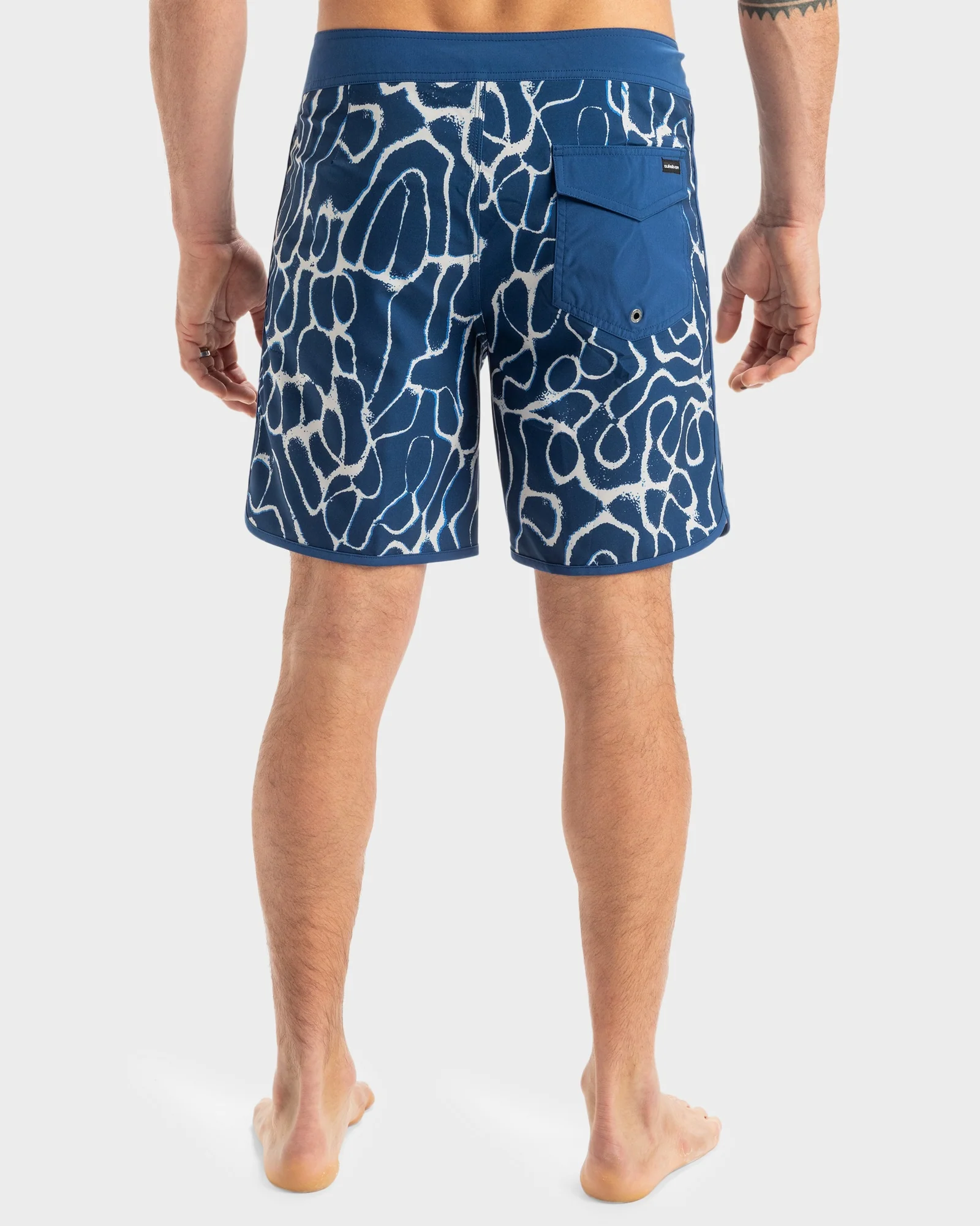 Mens Surfsilk Scallop 18" Boardshorts - Image 3