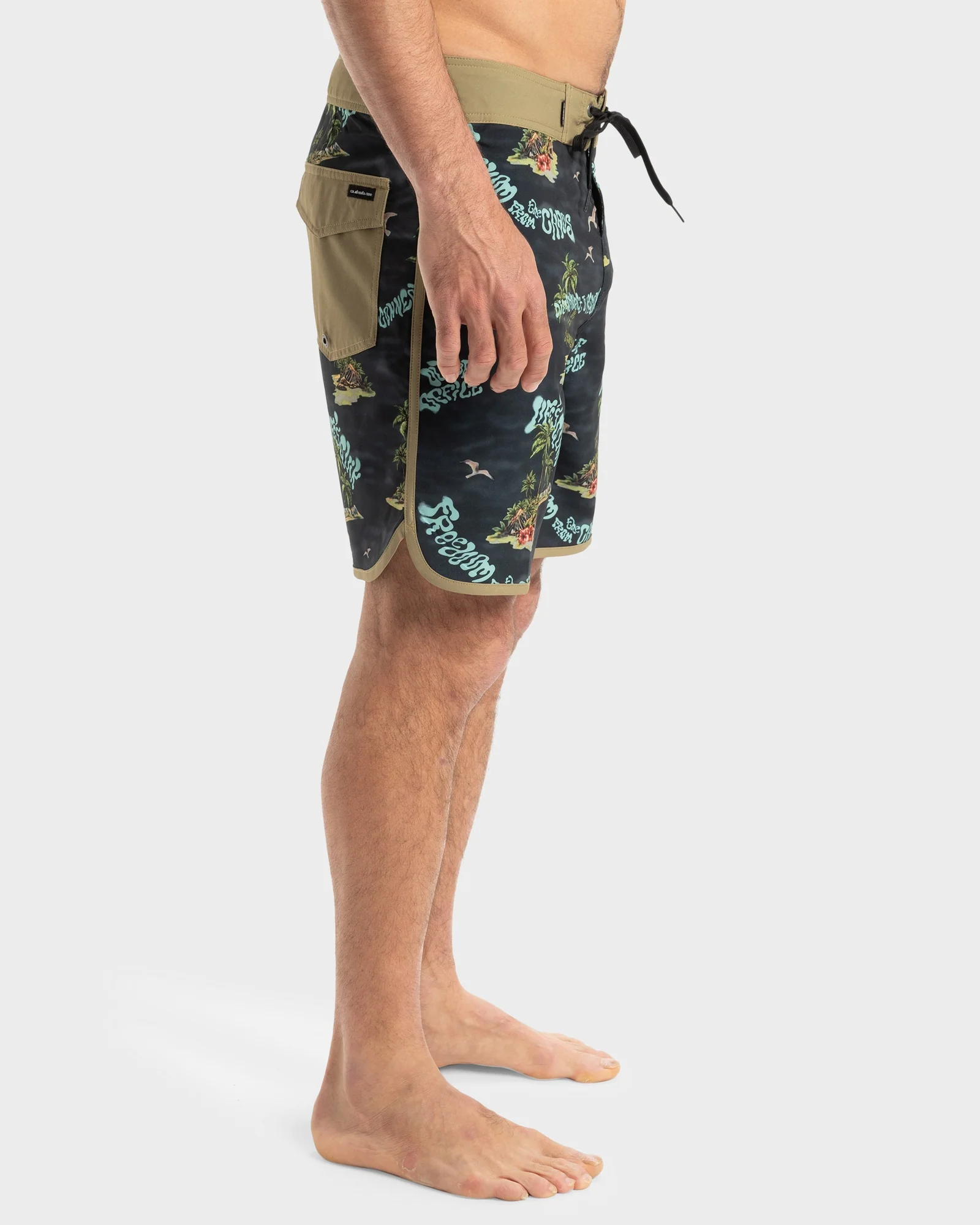 Mens Surfsilk Scallop 18" Boardshorts - Image 4