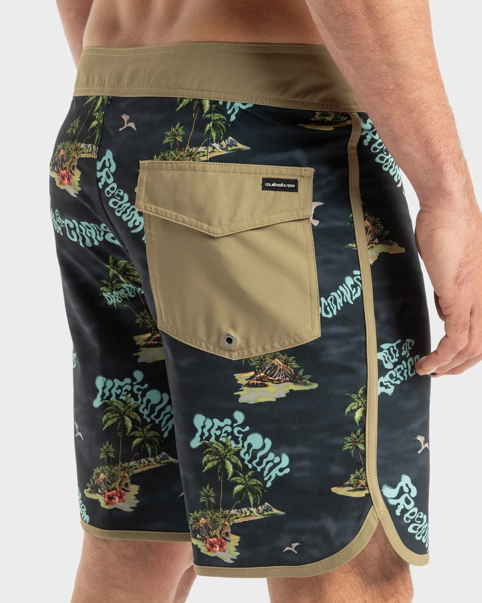Mens Surfsilk Scallop 18" Boardshorts - Image 5