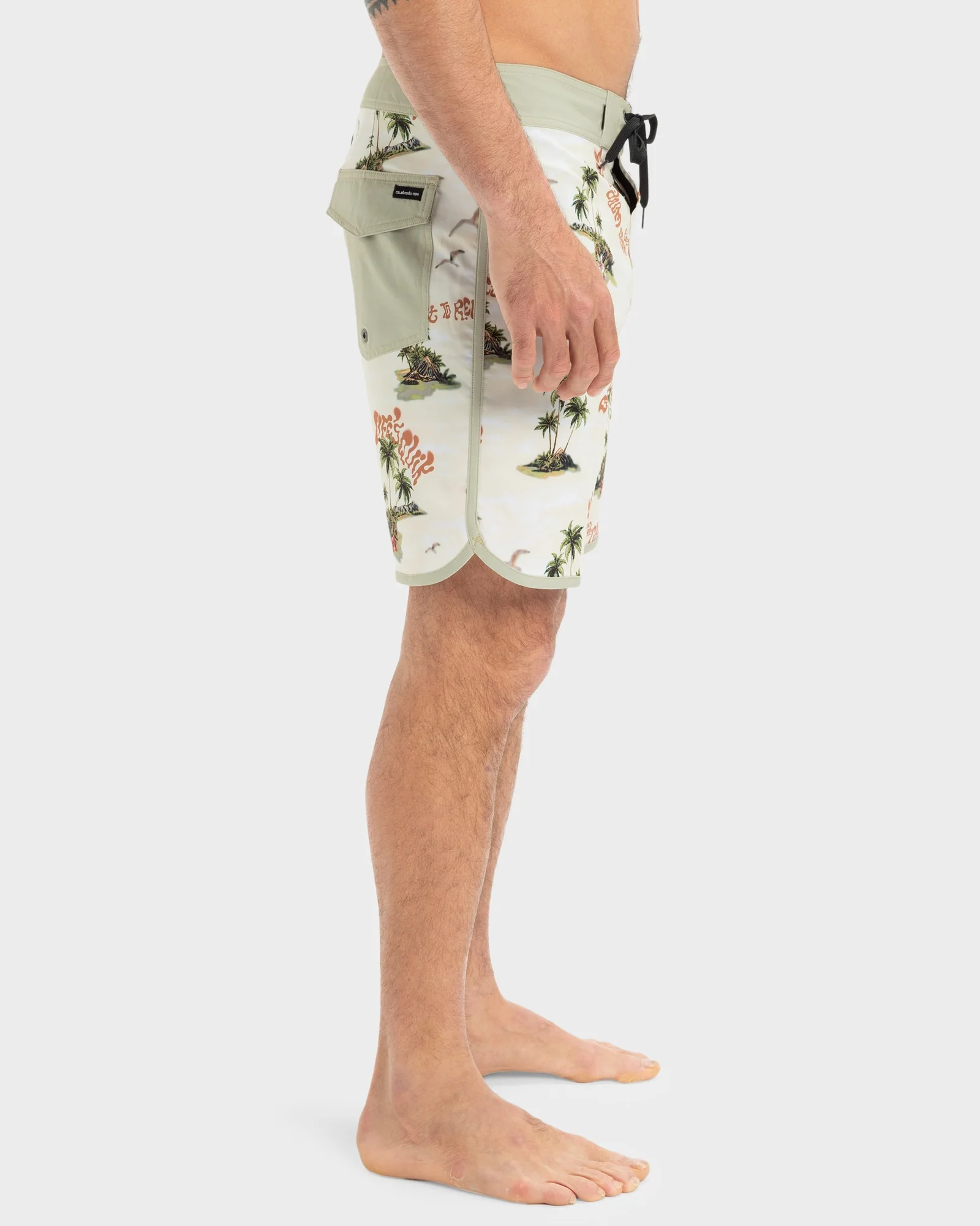 Mens Surfsilk Scallop 18" Boardshorts - Image 4