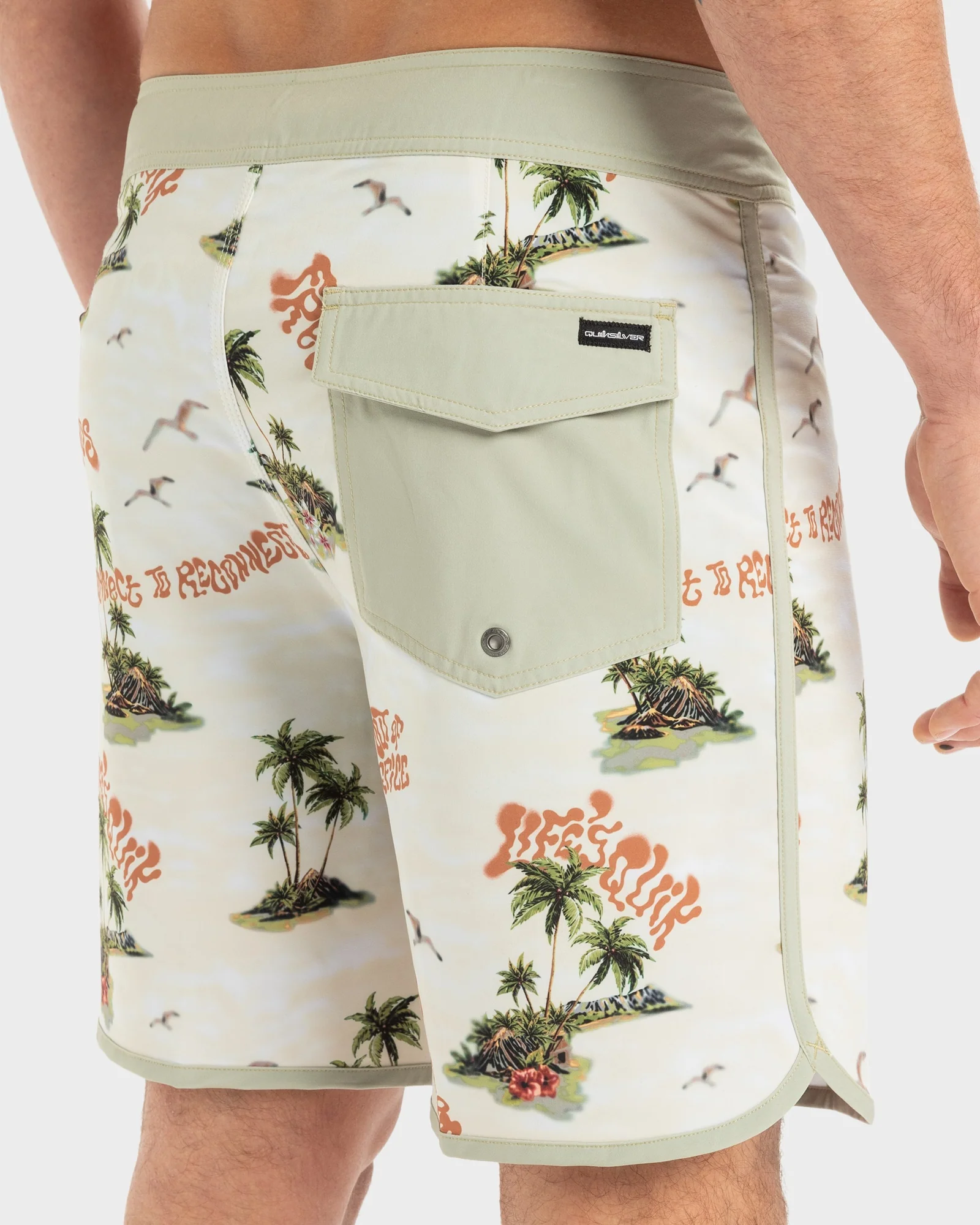 Mens Surfsilk Scallop 18" Boardshorts - Image 5