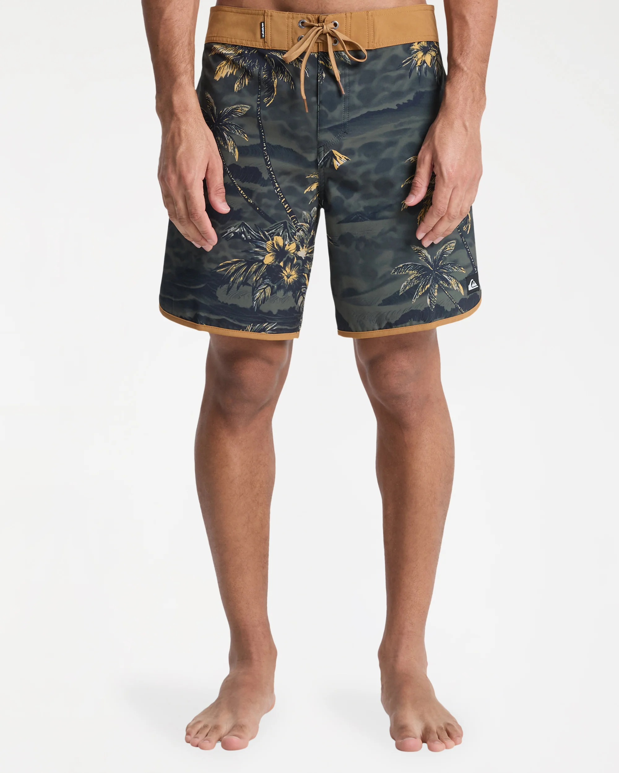 Mens Surfsilk Scallop 18" Boardshorts