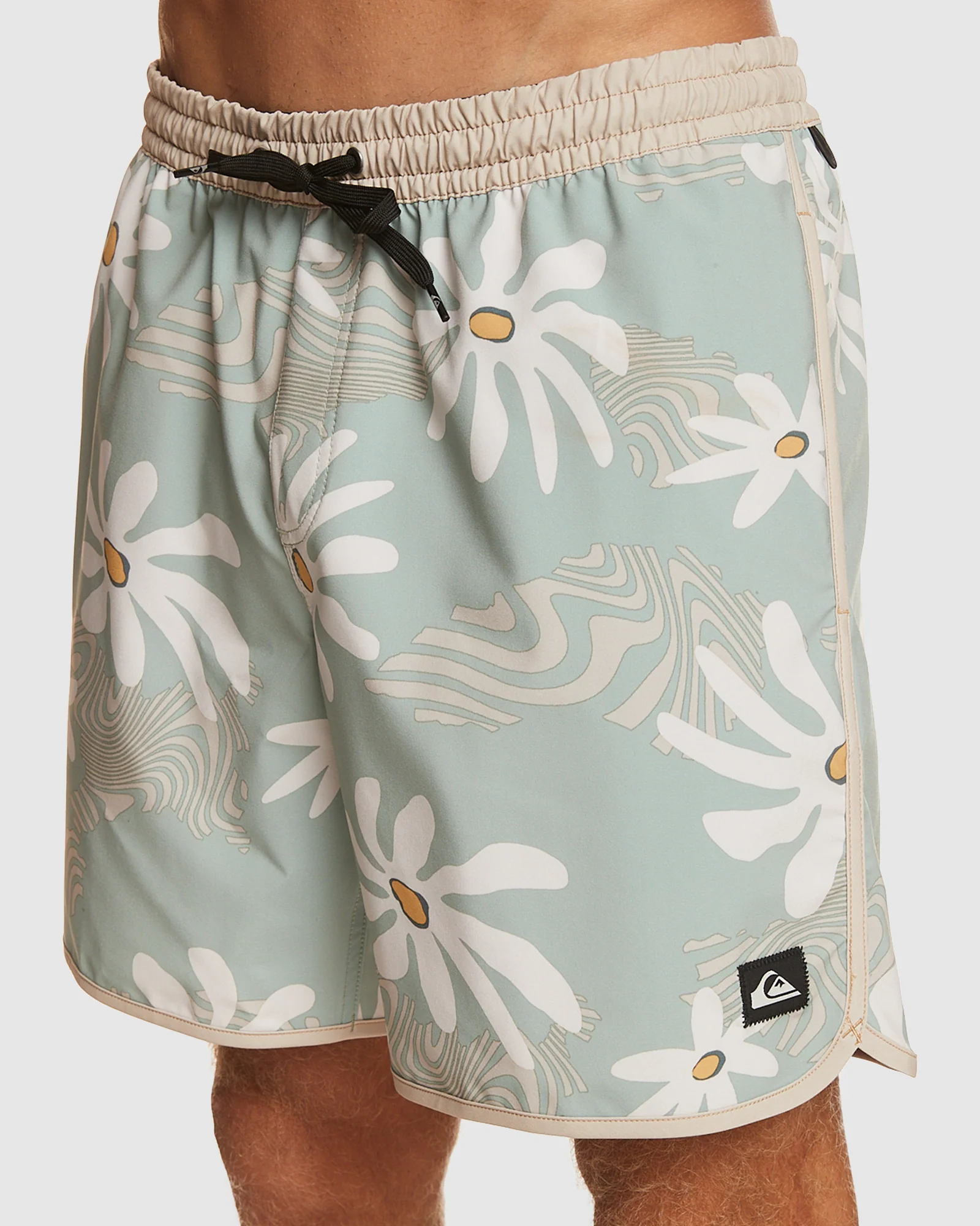 Mens Surfsilk Scallop Volley 17" Swim Shorts - Image 3