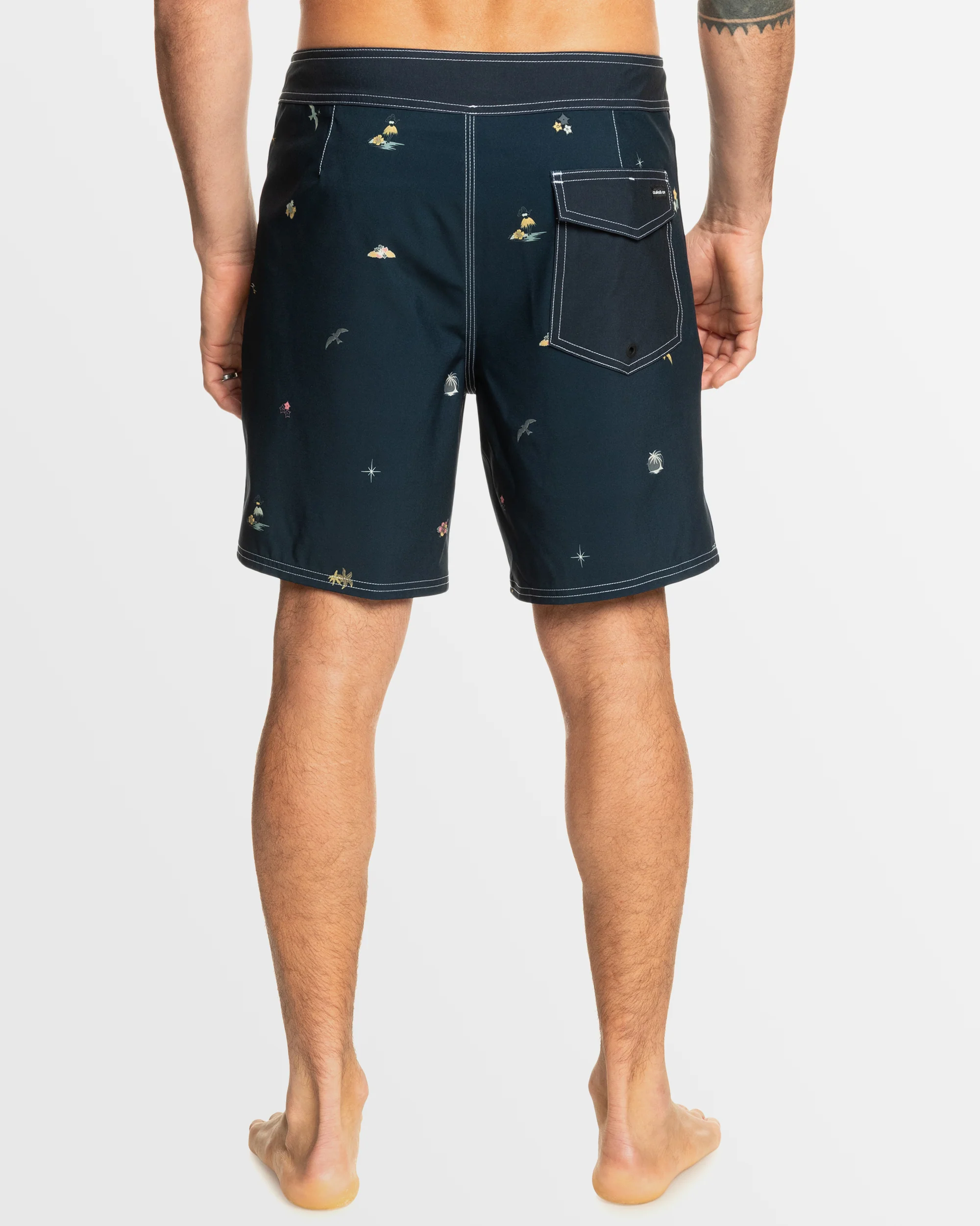 Mens Surfsilk Straight 18" Boardshorts - Image 3