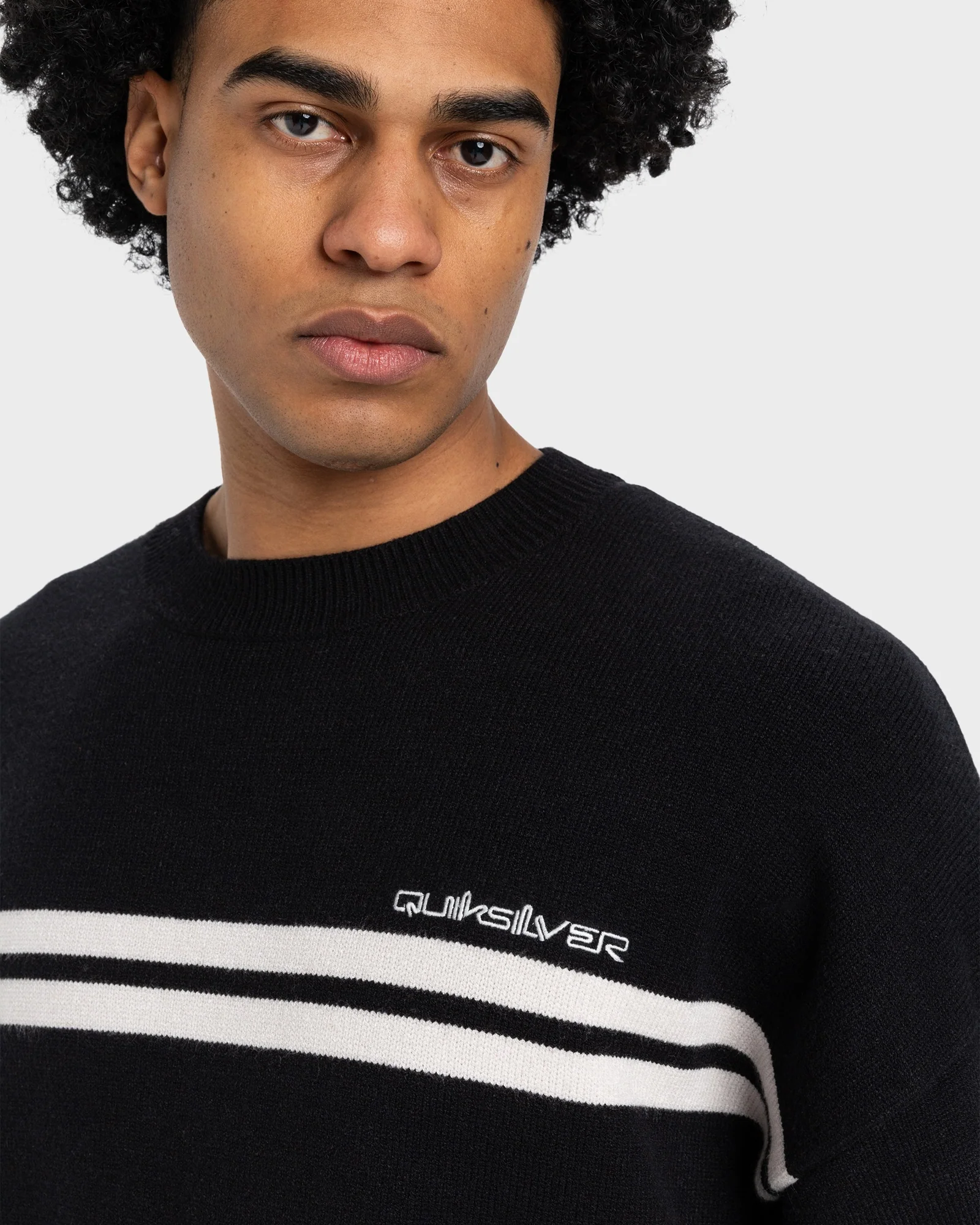 Mens Tahoe Jacquard Crew Neck Jumper - Image 3