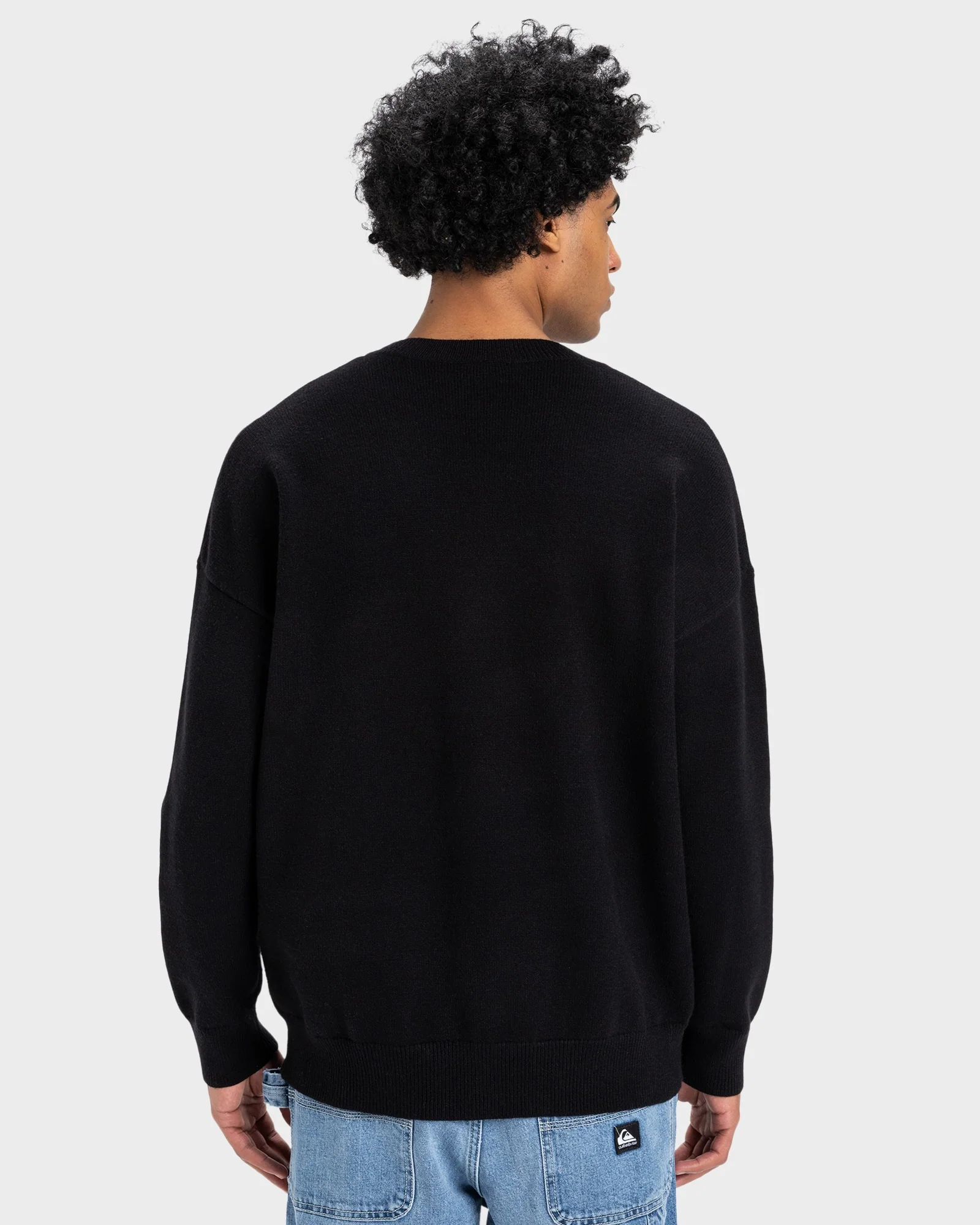 Mens Tahoe Jacquard Crew Neck Jumper - Image 5