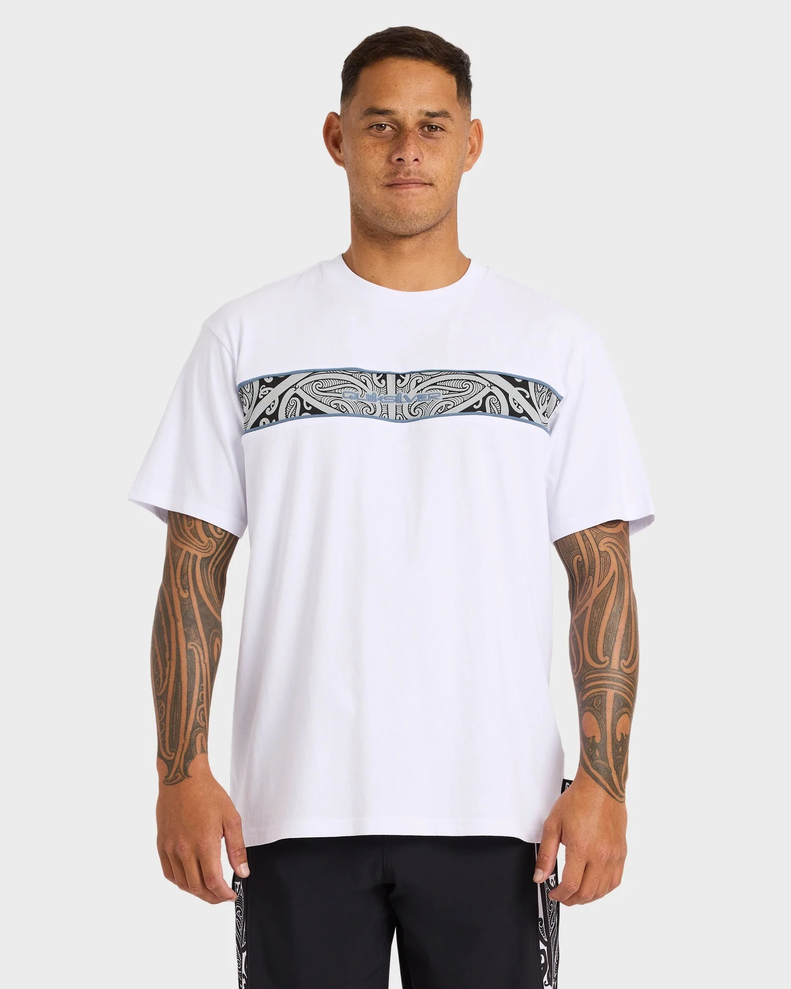 Mens Kehu Takarangi Panel T-Shirt - Image 2