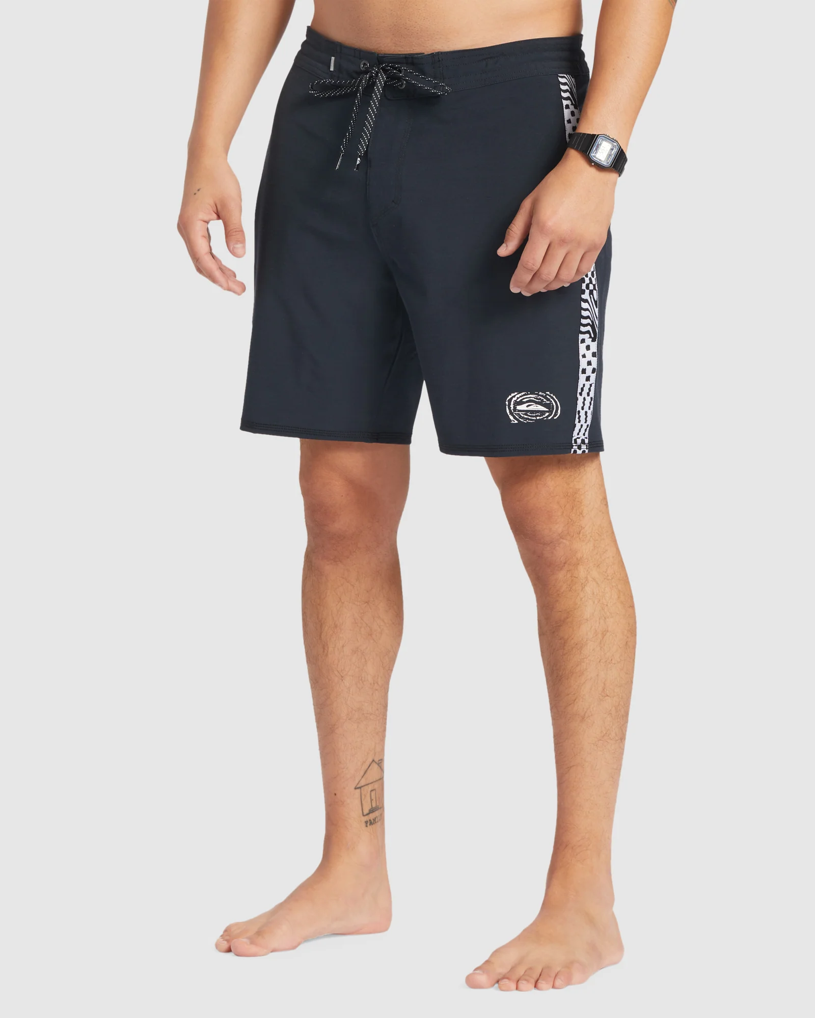 Mens Taped 18" Beach Boardshorts - Image 2