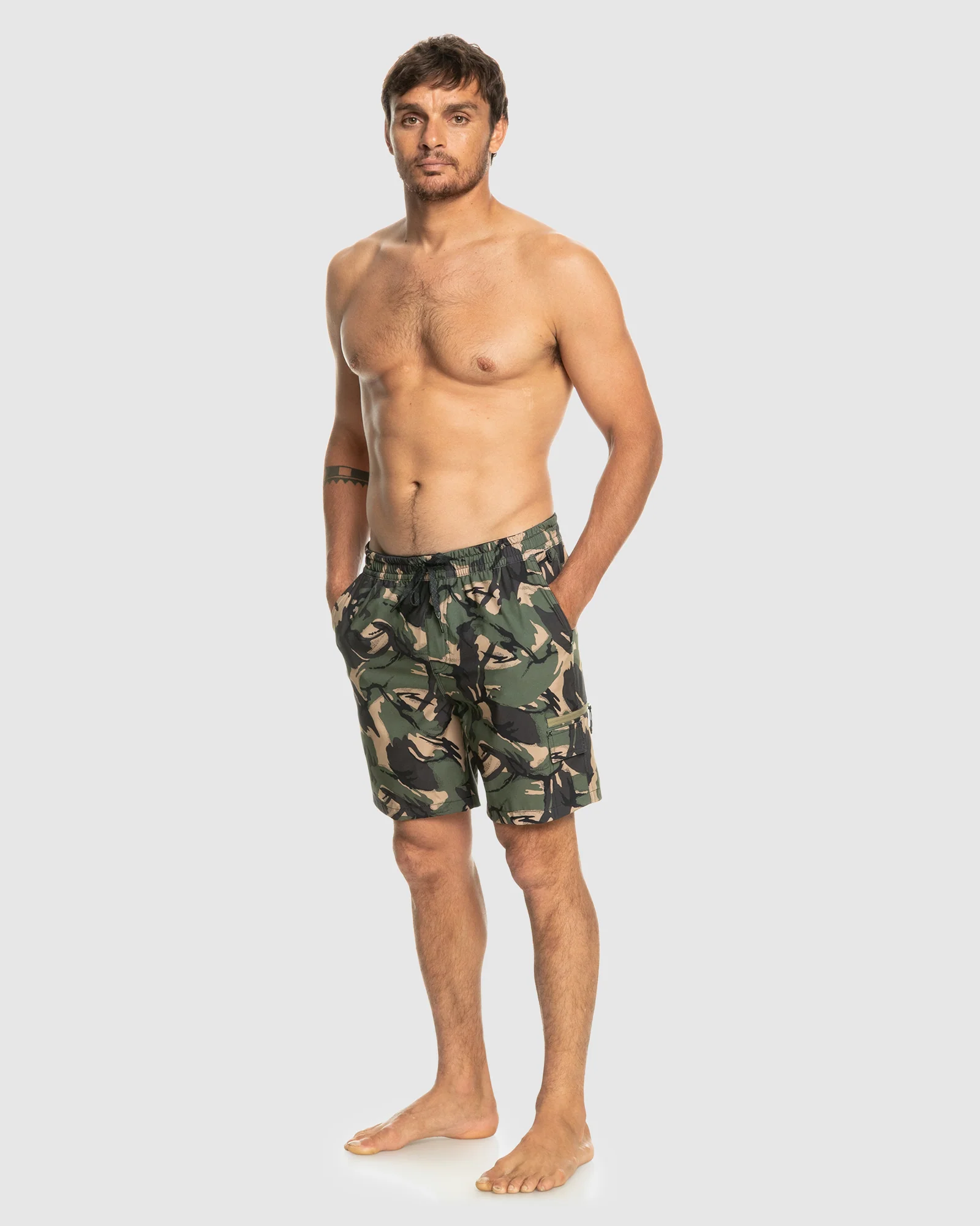 Mens Taxer Cargo 18" Amphibian Boardshorts - Image 5
