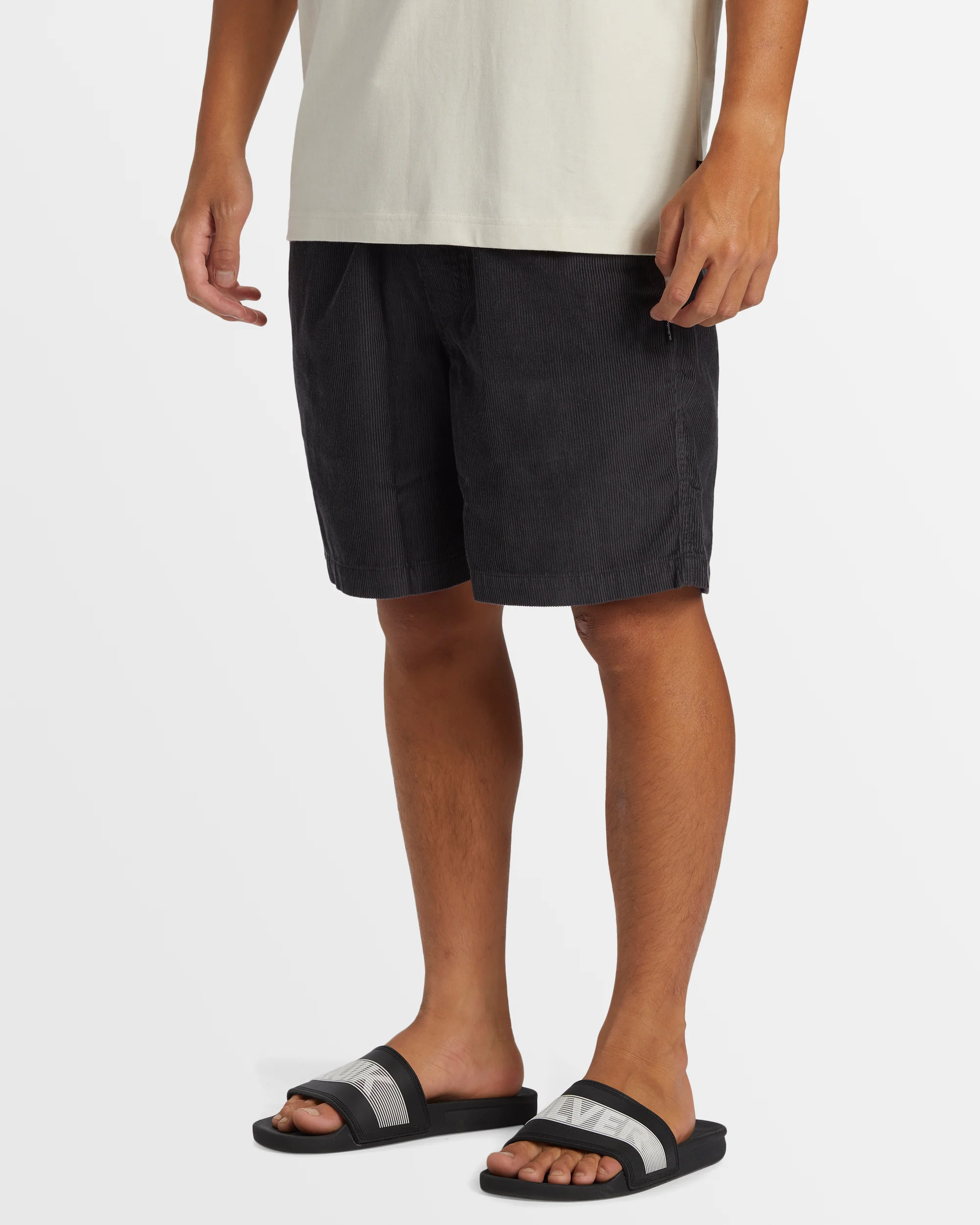 Mens Taxer Cord Corduroy Walk Shorts - Image 2