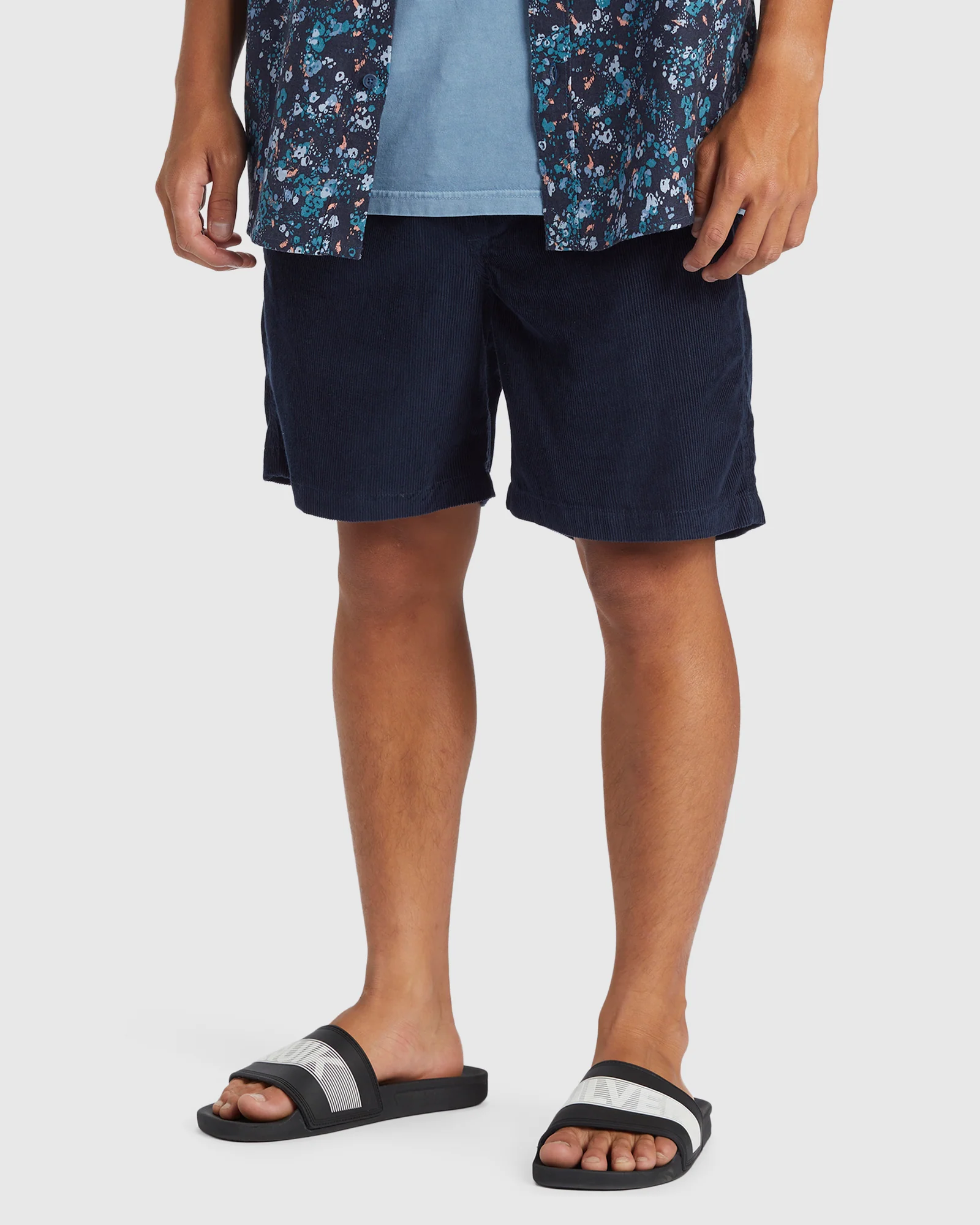 Mens Taxer Cord Corduroy Walk Shorts - Image 2