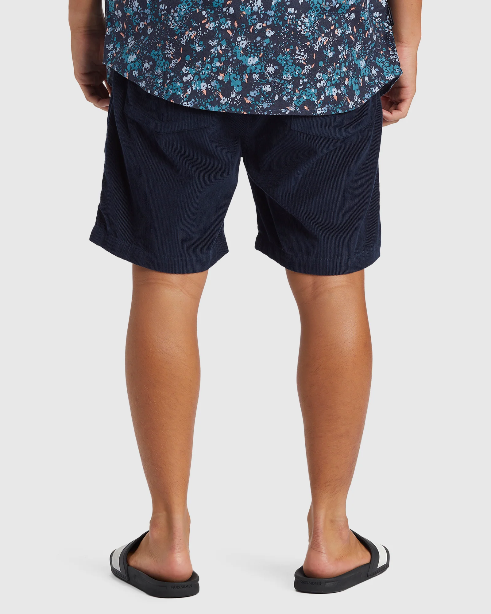 Mens Taxer Cord Corduroy Walk Shorts - Image 3