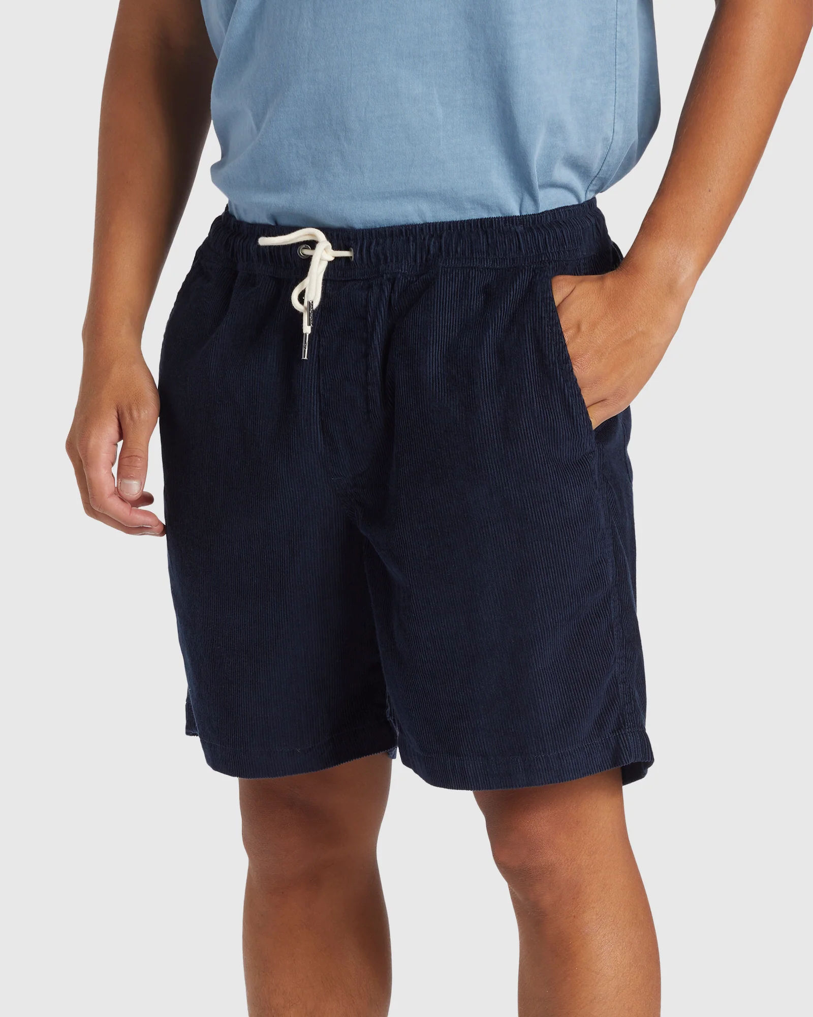 Mens Taxer Cord Corduroy Walk Shorts - Image 4