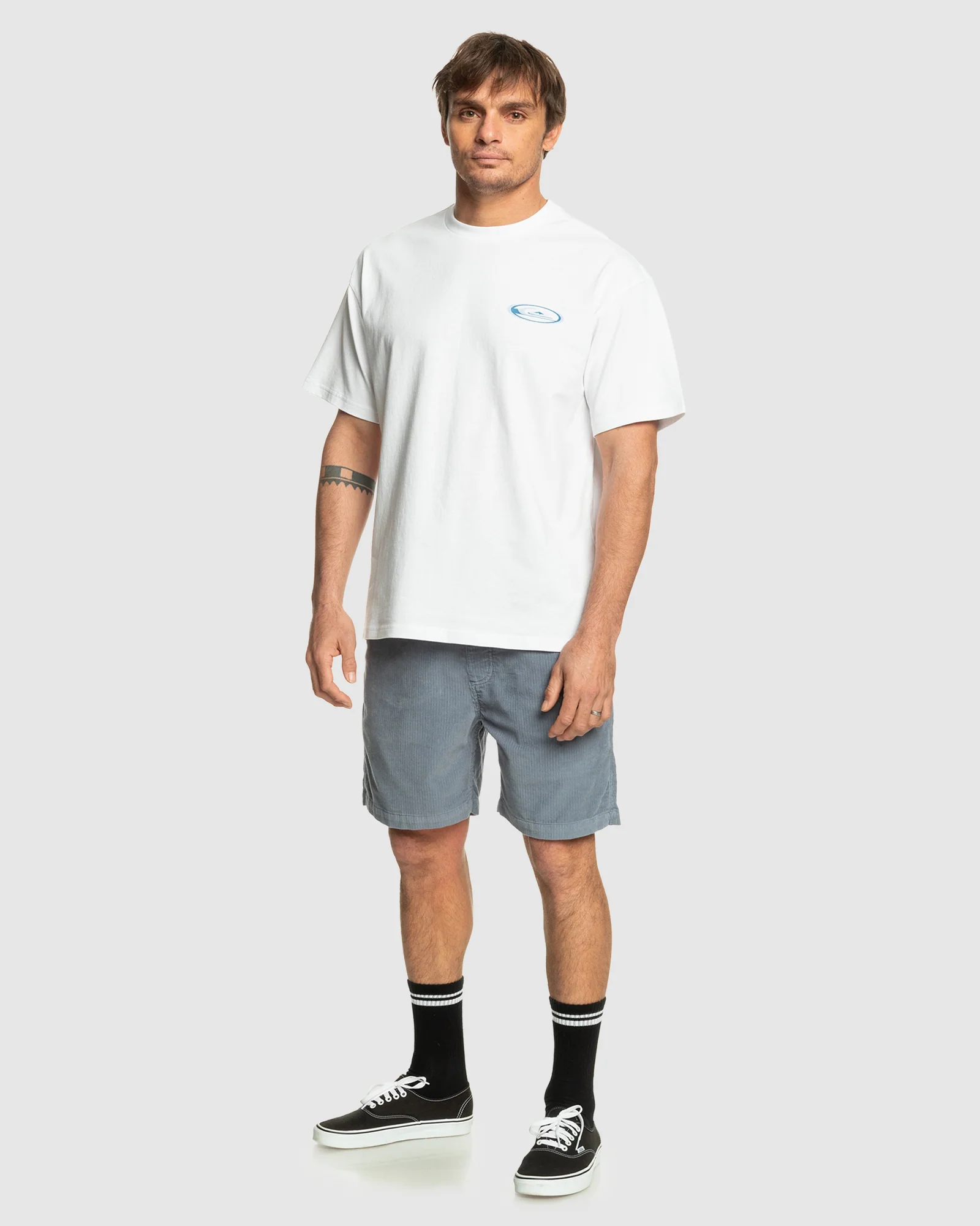 Mens Taxer Cord Corduroy Walk Shorts - Image 4