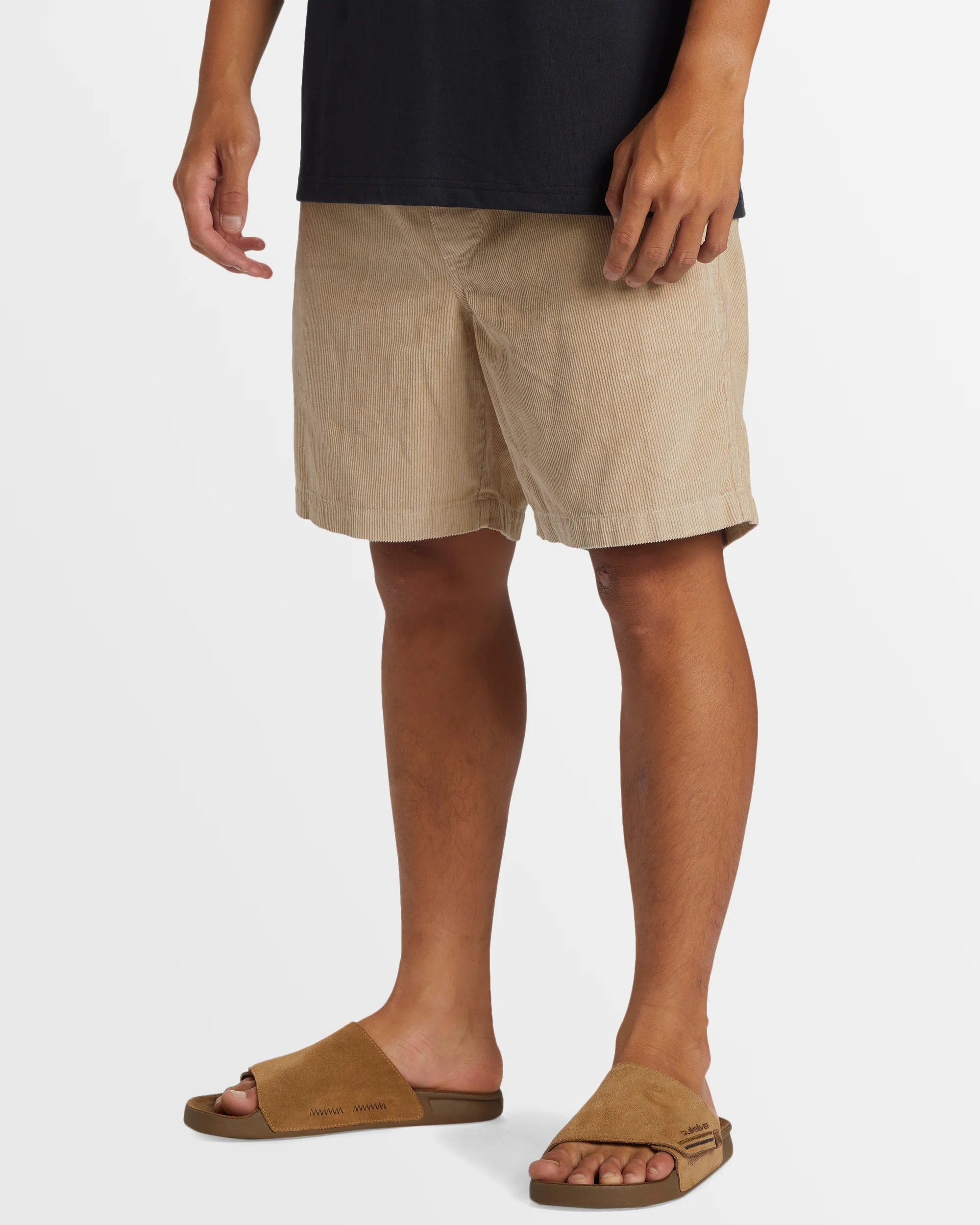 Mens Taxer Cord Corduroy Walk Shorts - Image 2
