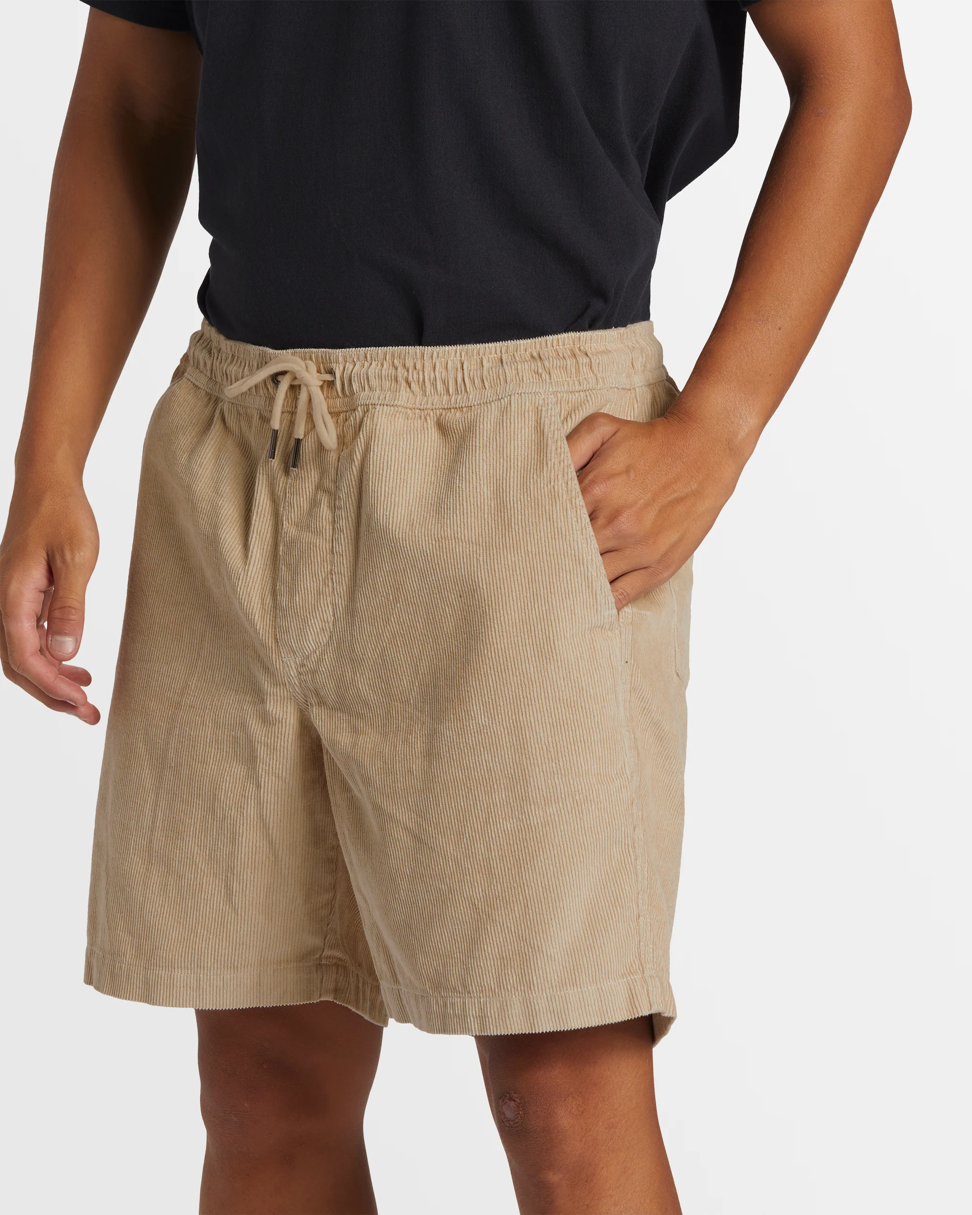 Mens Taxer Cord Corduroy Walk Shorts - Image 3