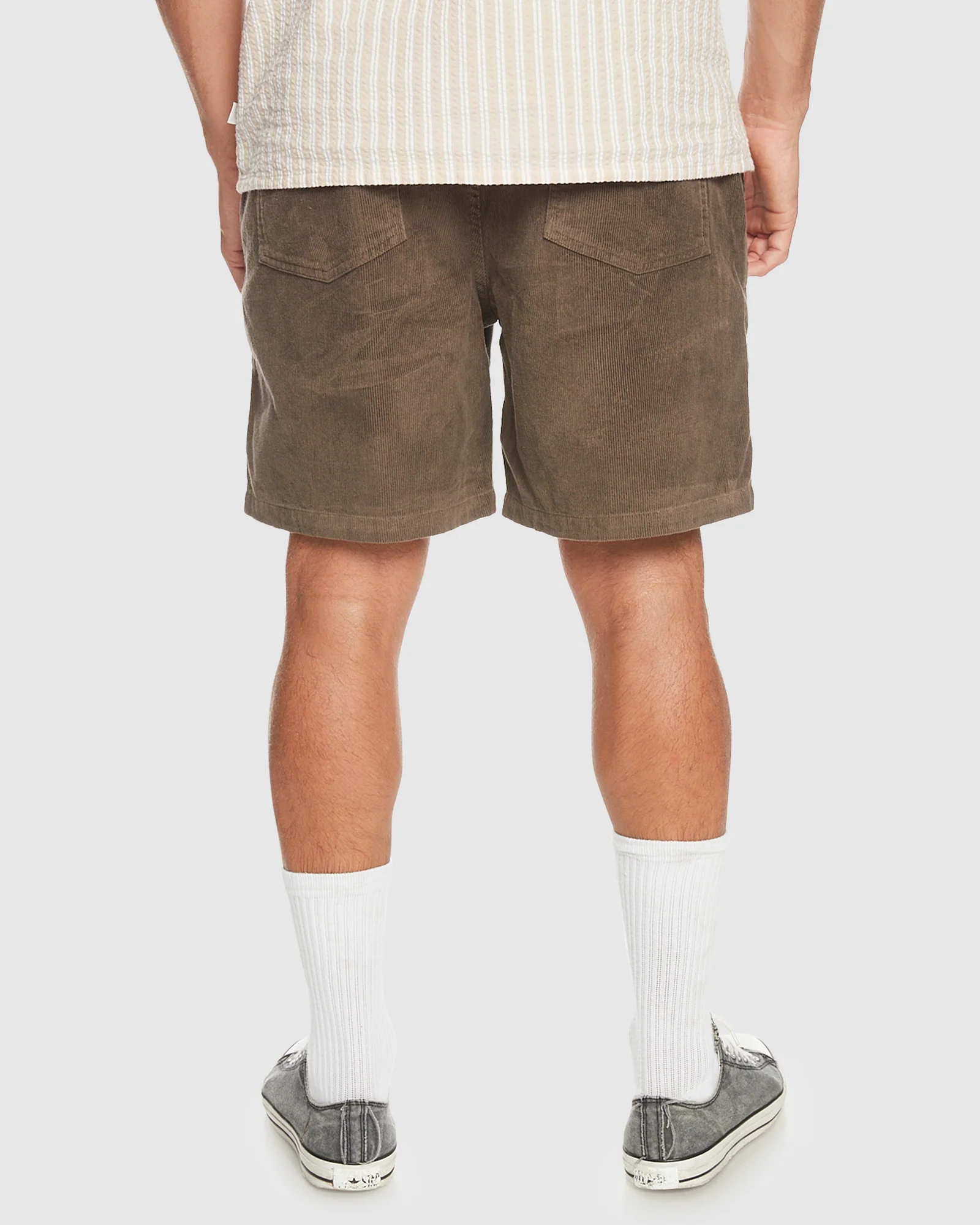 Mens Taxer Cord Shorts for Young Men - Image 2
