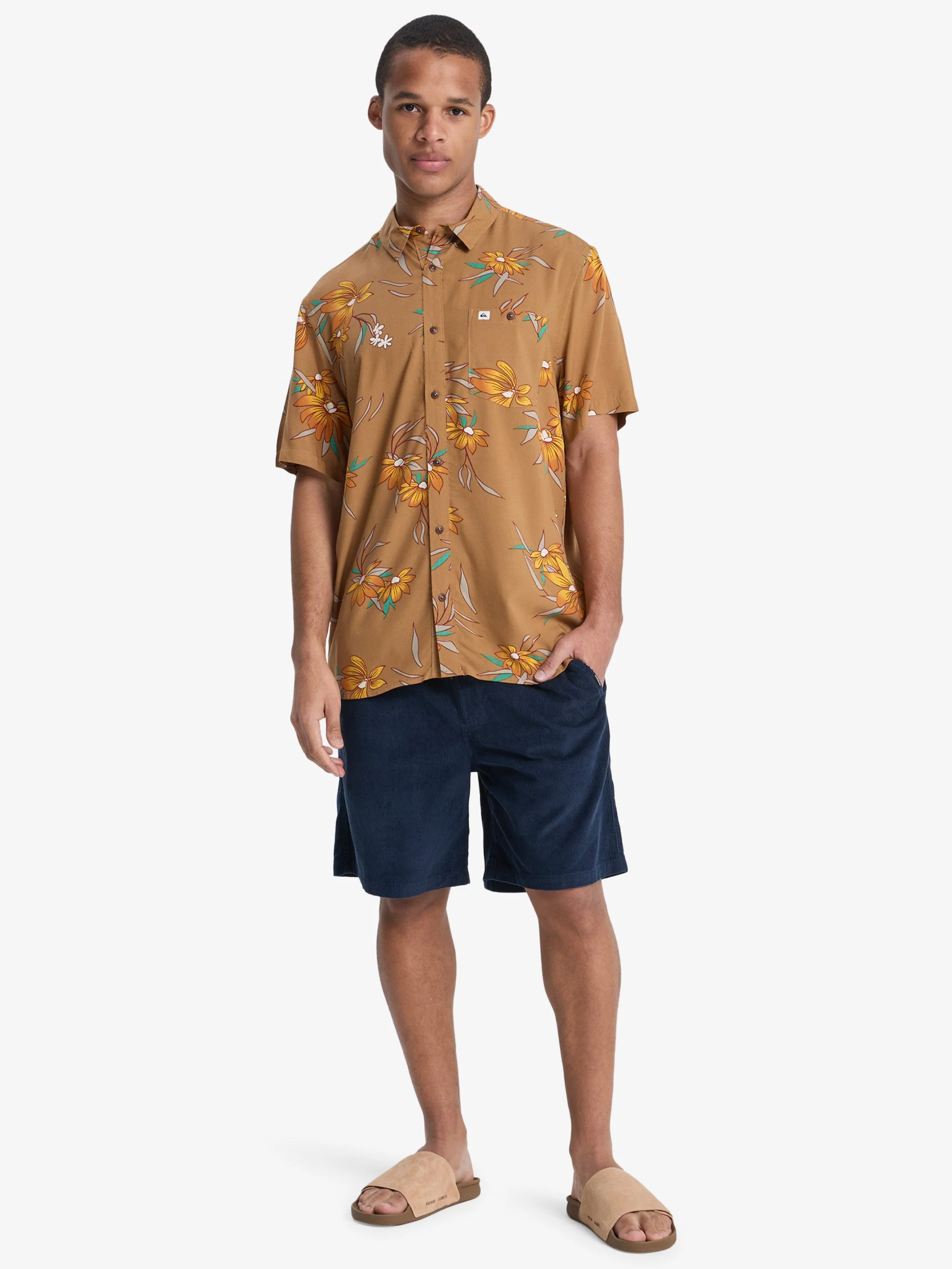 Mens Taxer Corduroy 18.5" Walkshorts - Image 6