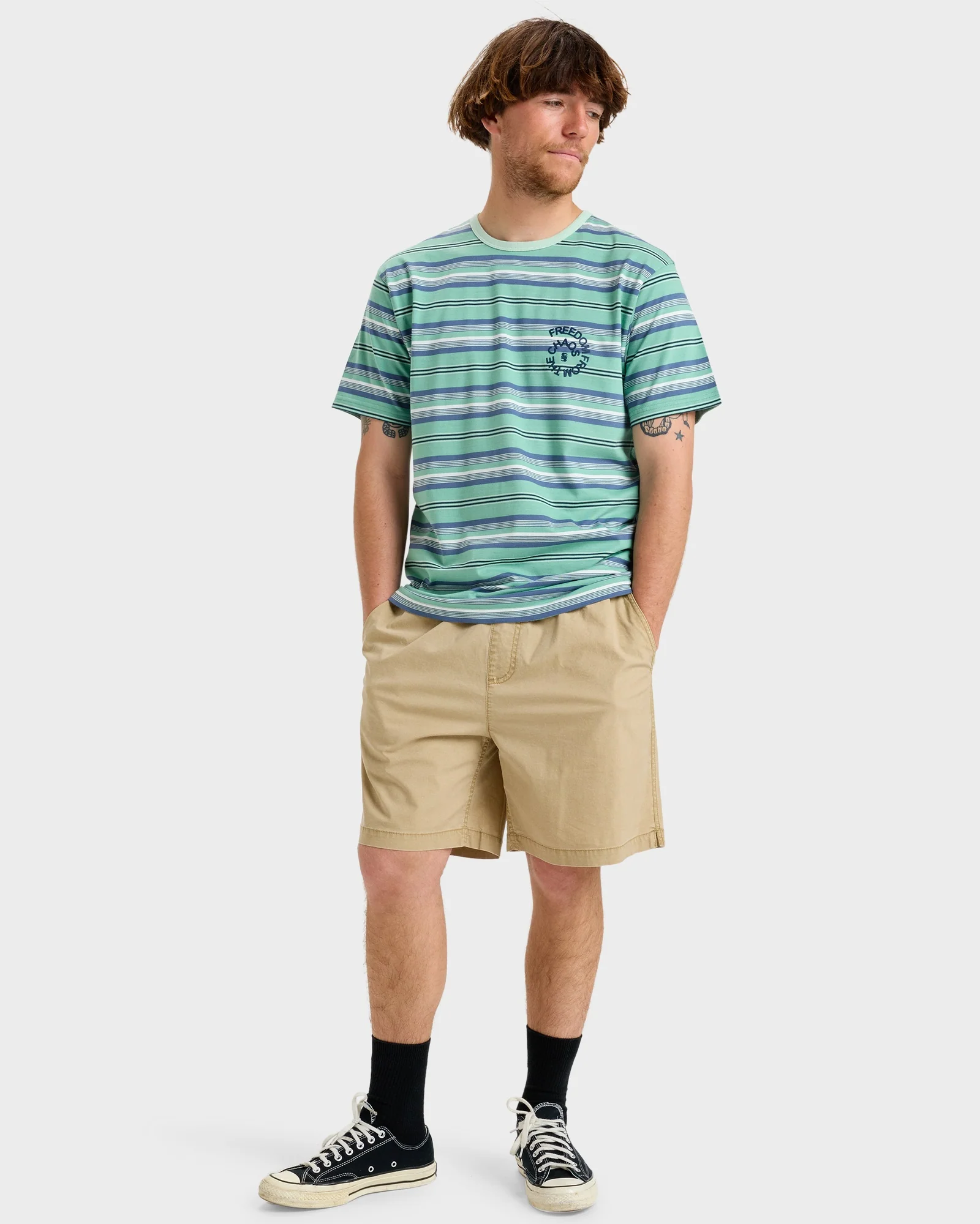 Mens Taxer 18" Elastic Waist Walkshorts - Image 5