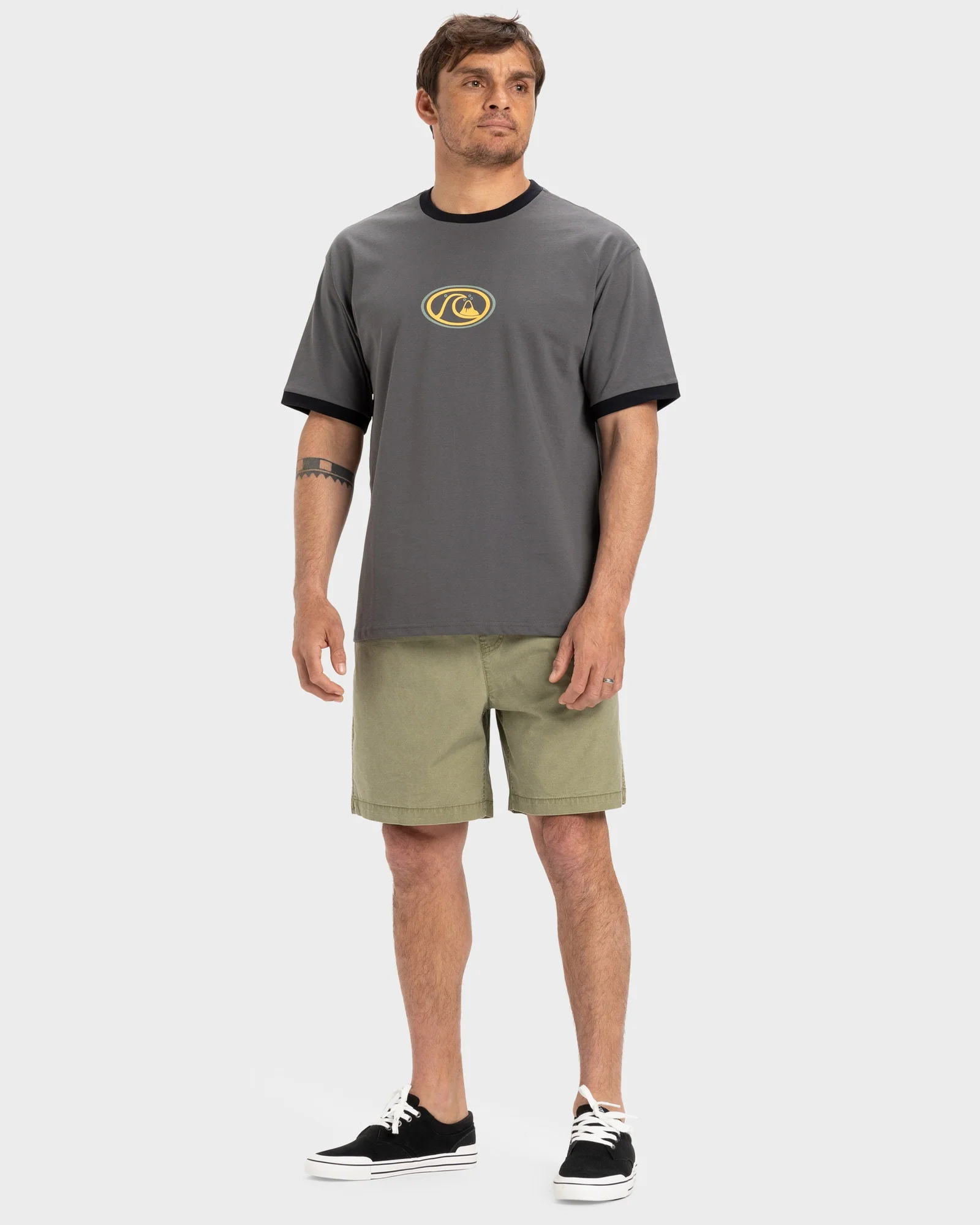 Mens Taxer 18" Elastic Waist Walkshorts - Image 5