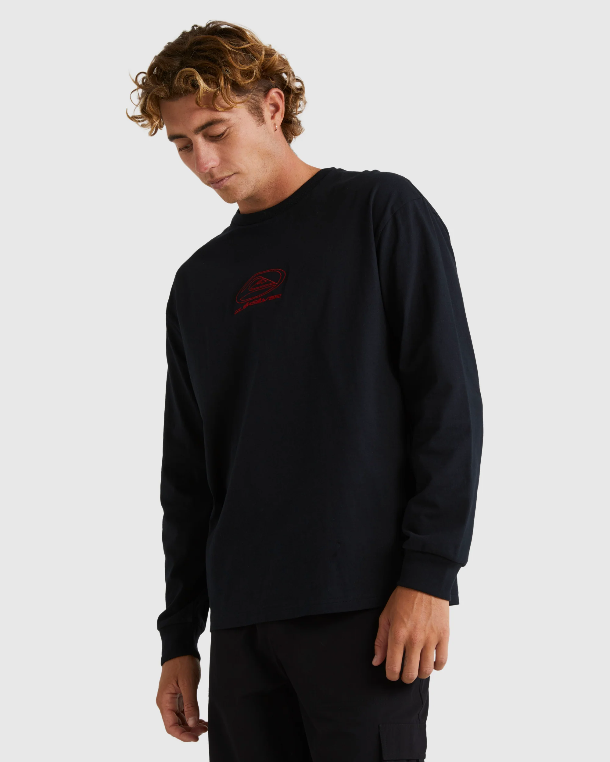 Mens Tilt Long Sleeve T-Shirt - Image 2