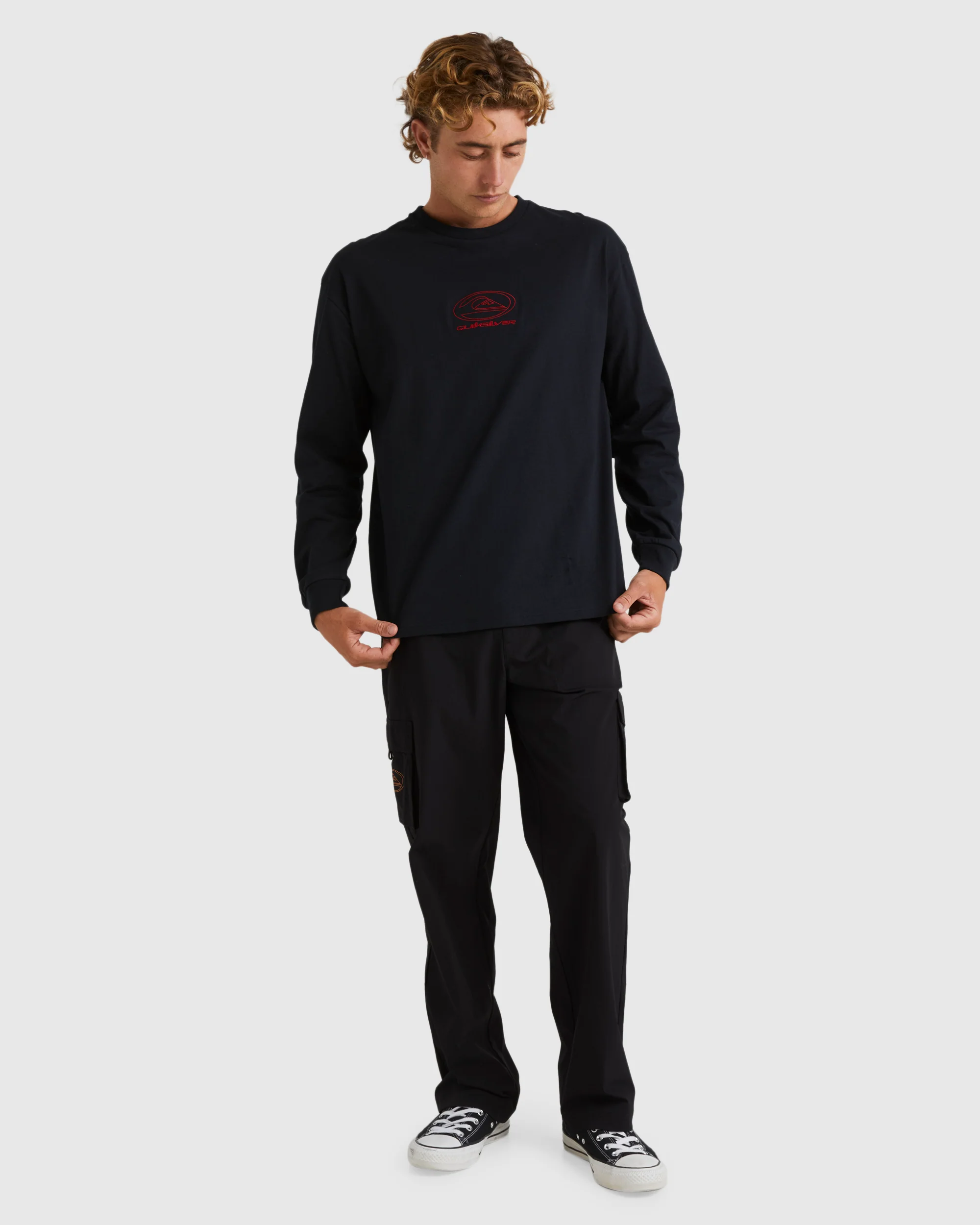 Mens Tilt Long Sleeve T-Shirt - Image 5