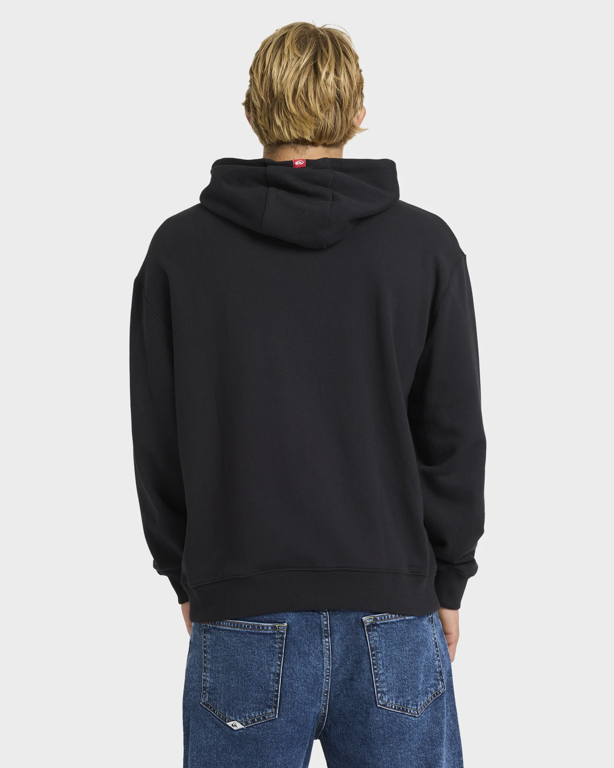Mens Tilt Panel Zip Up Hoodie - Image 2