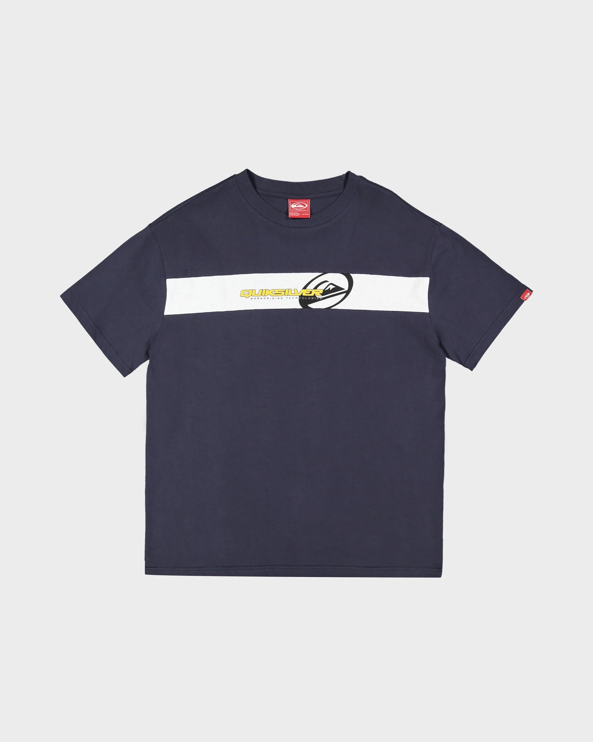 Mens Tilt Panel Knit T-Shirt - Image 5