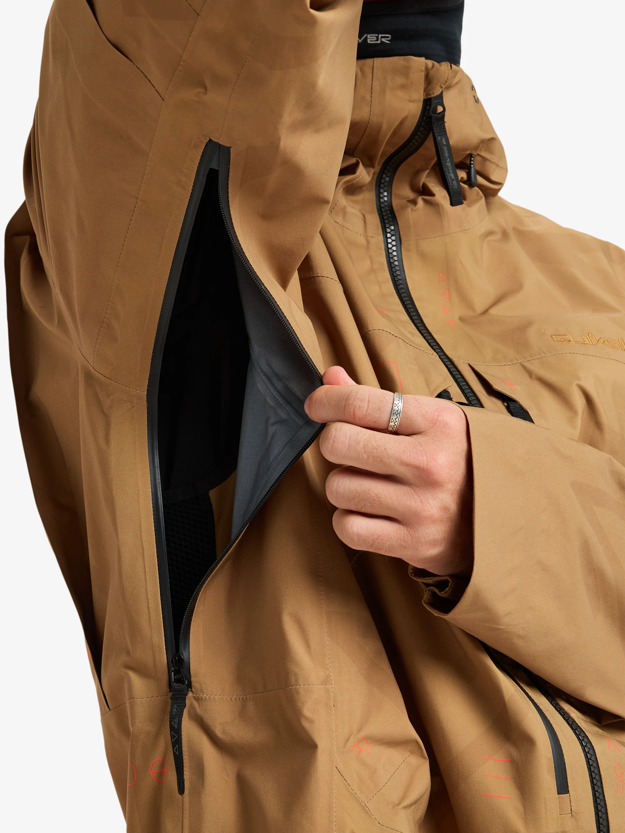 Mens Travis Rice 3L Gore-Tex Pro Snow Jacket - Image 10