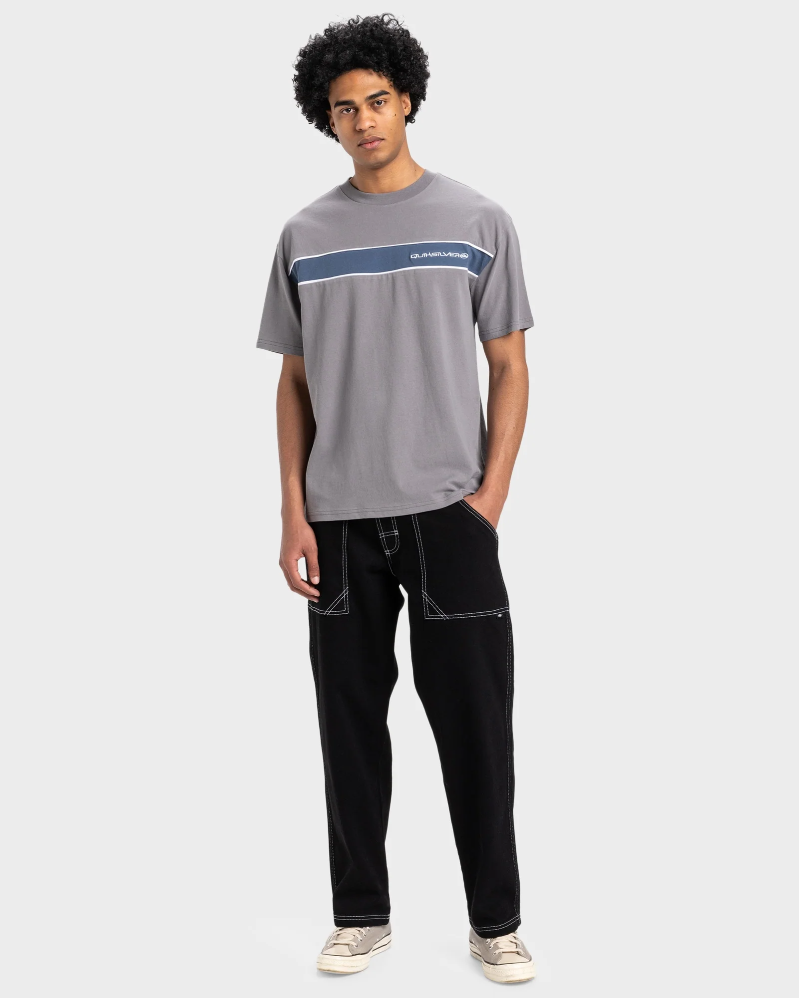 Mens Tri Band T-Shirt - Image 5
