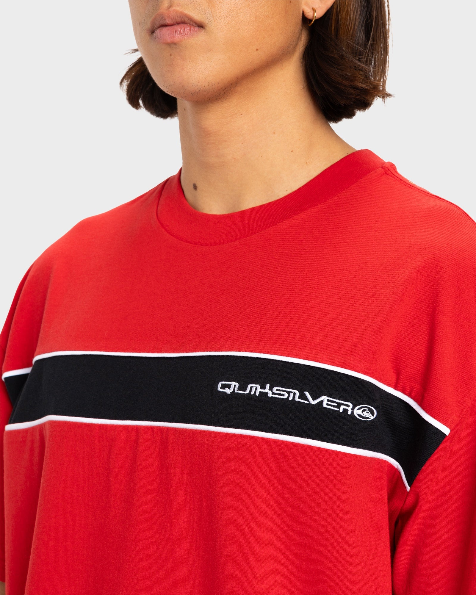 Mens Tri Band T-Shirt - Image 3