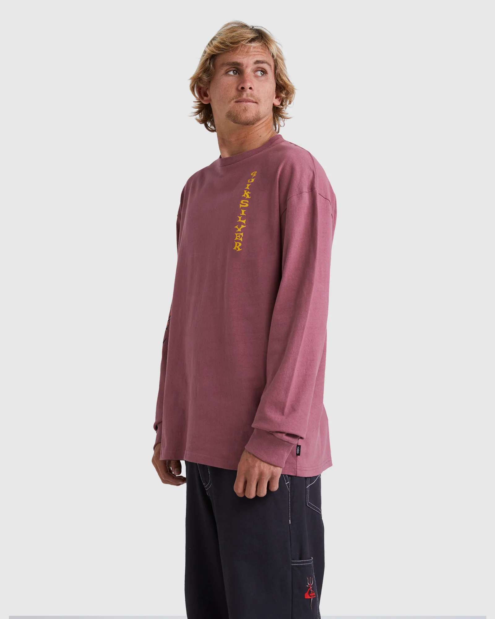 Mens Trident Long Sleeve T-Shirt - Image 2