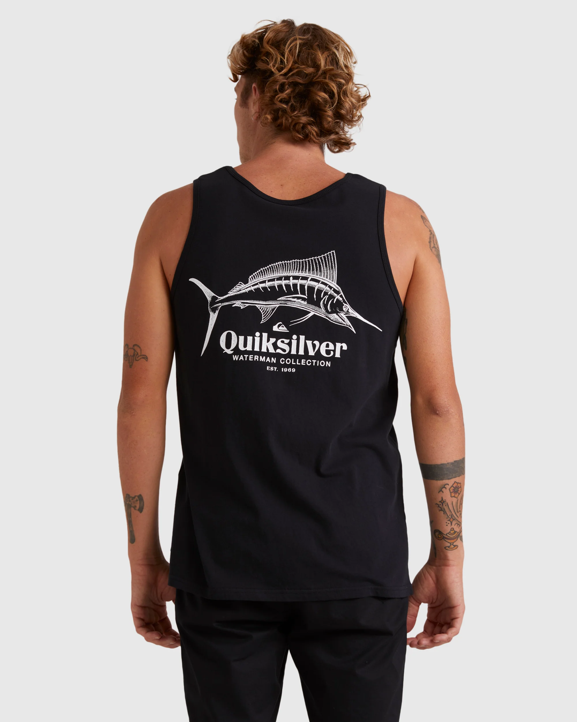 Mens Trophy Catch Muscle Vest Top - Image 3