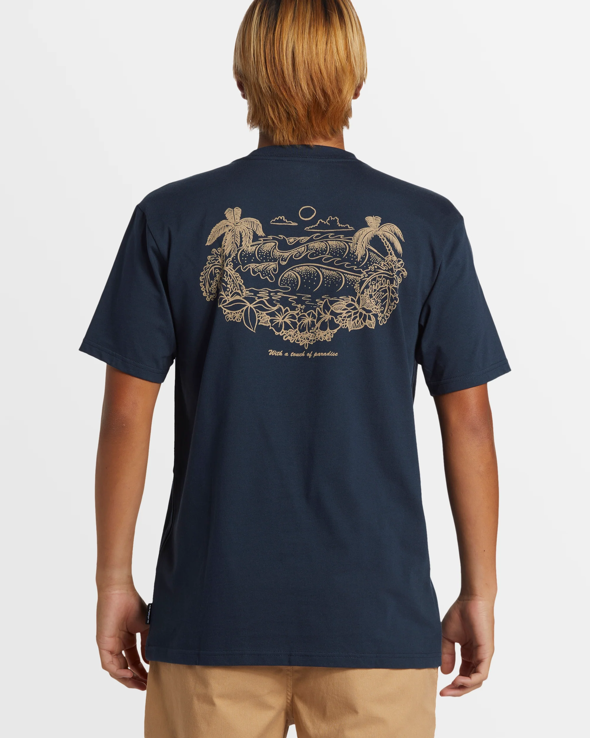 Mens Tropical Horizon T-Shirt - Image 4