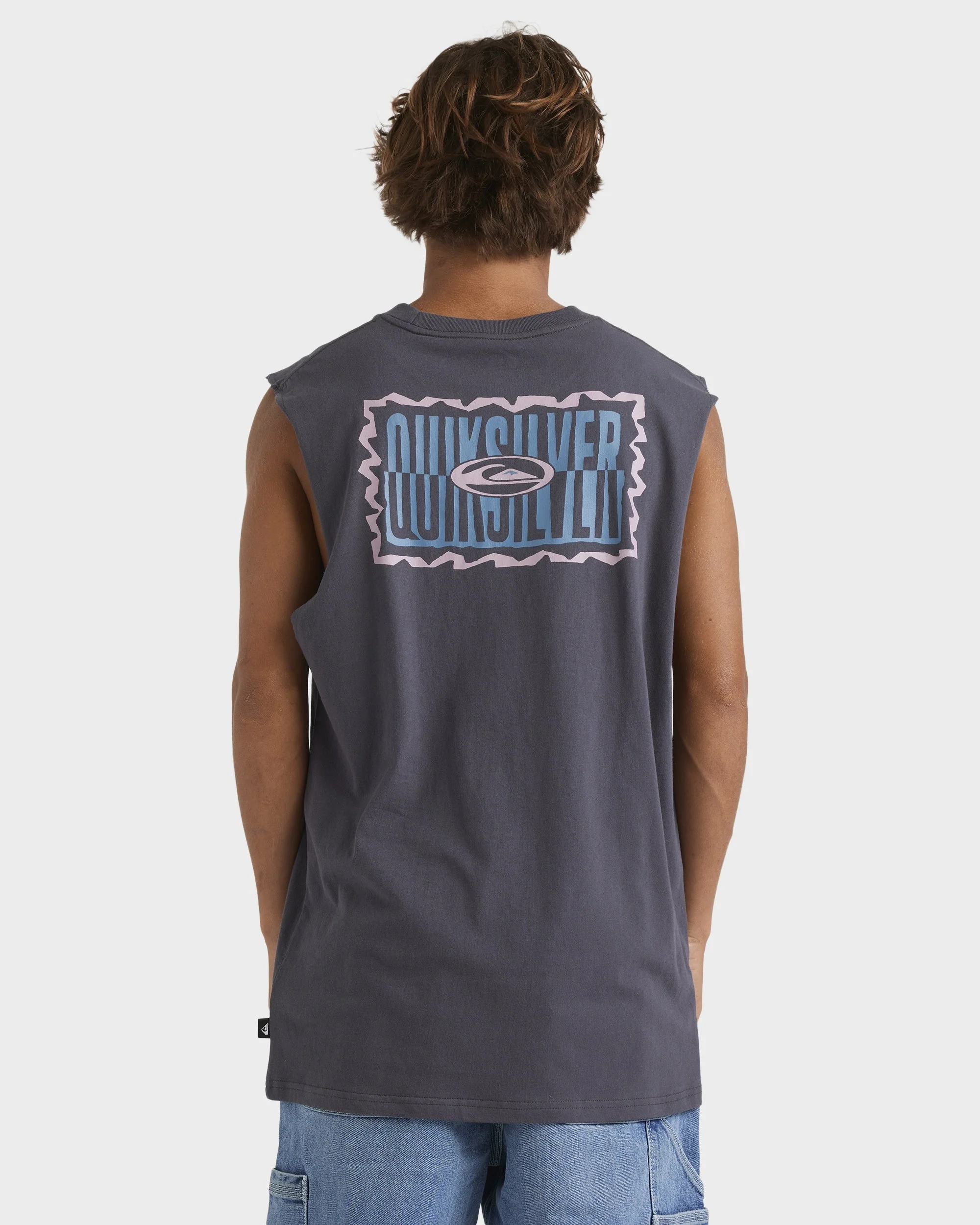 Mens Twisted Tides Muscle Shirt - Image 2