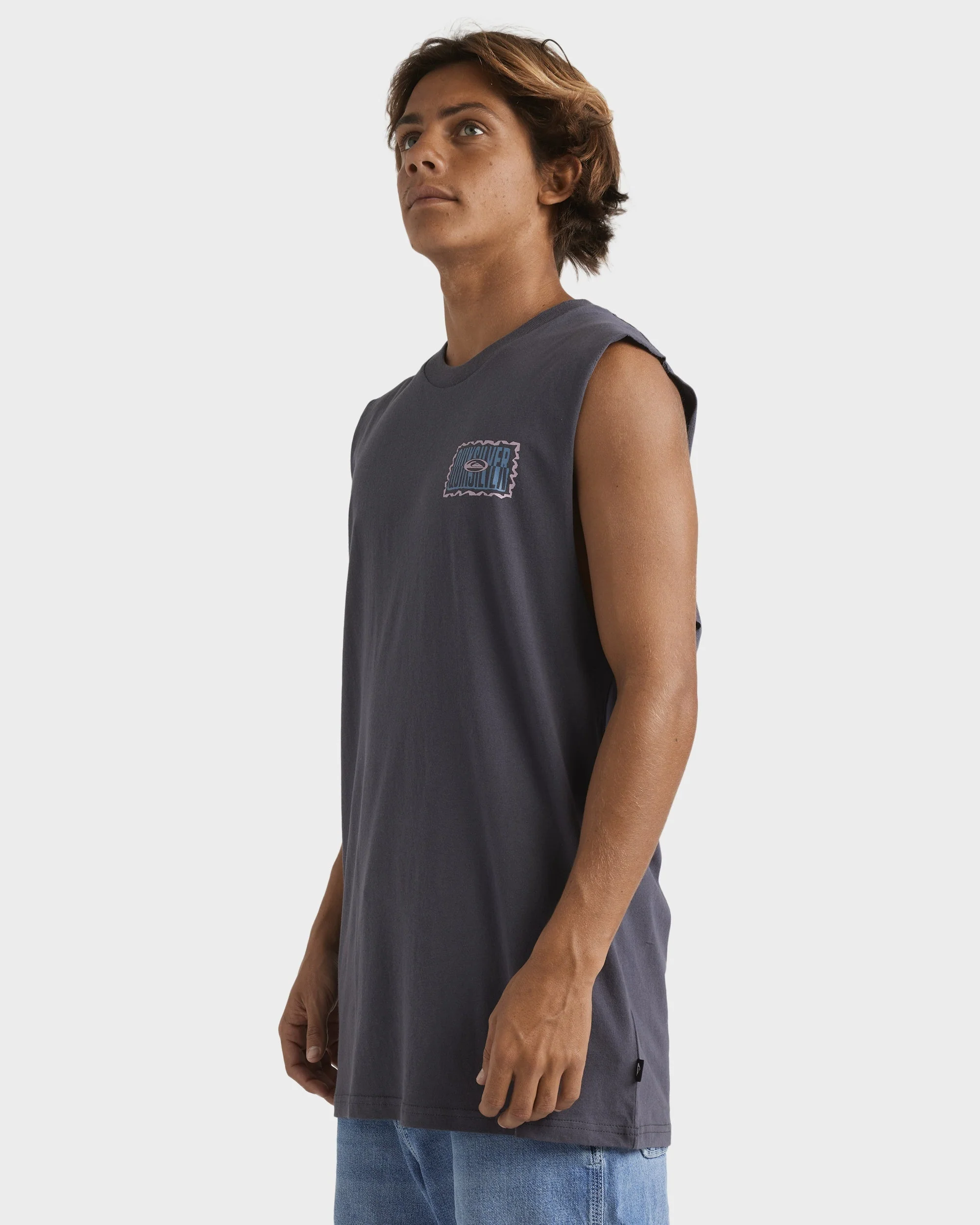 Mens Twisted Tides Muscle Shirt - Image 3