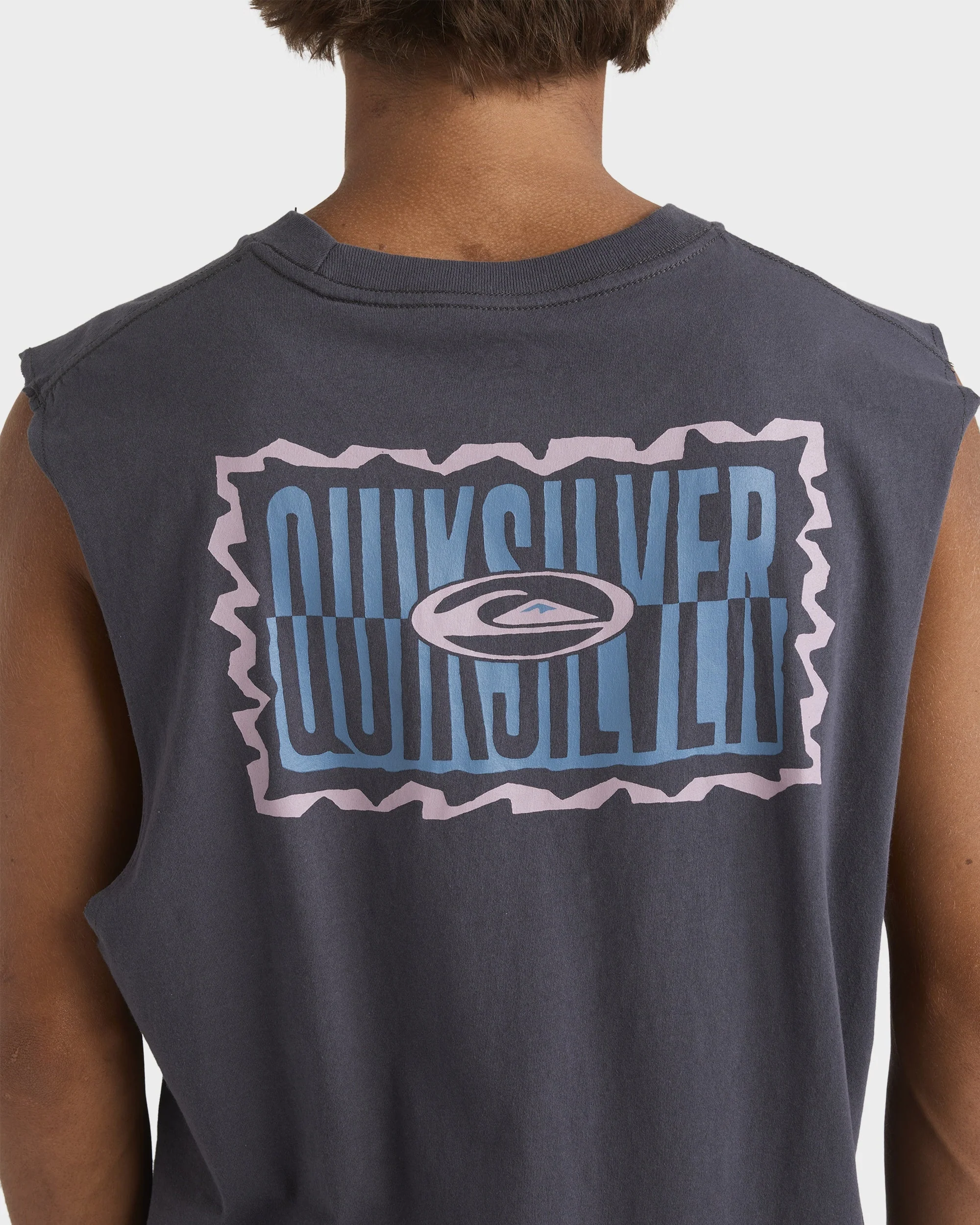 Mens Twisted Tides Muscle Shirt - Image 4