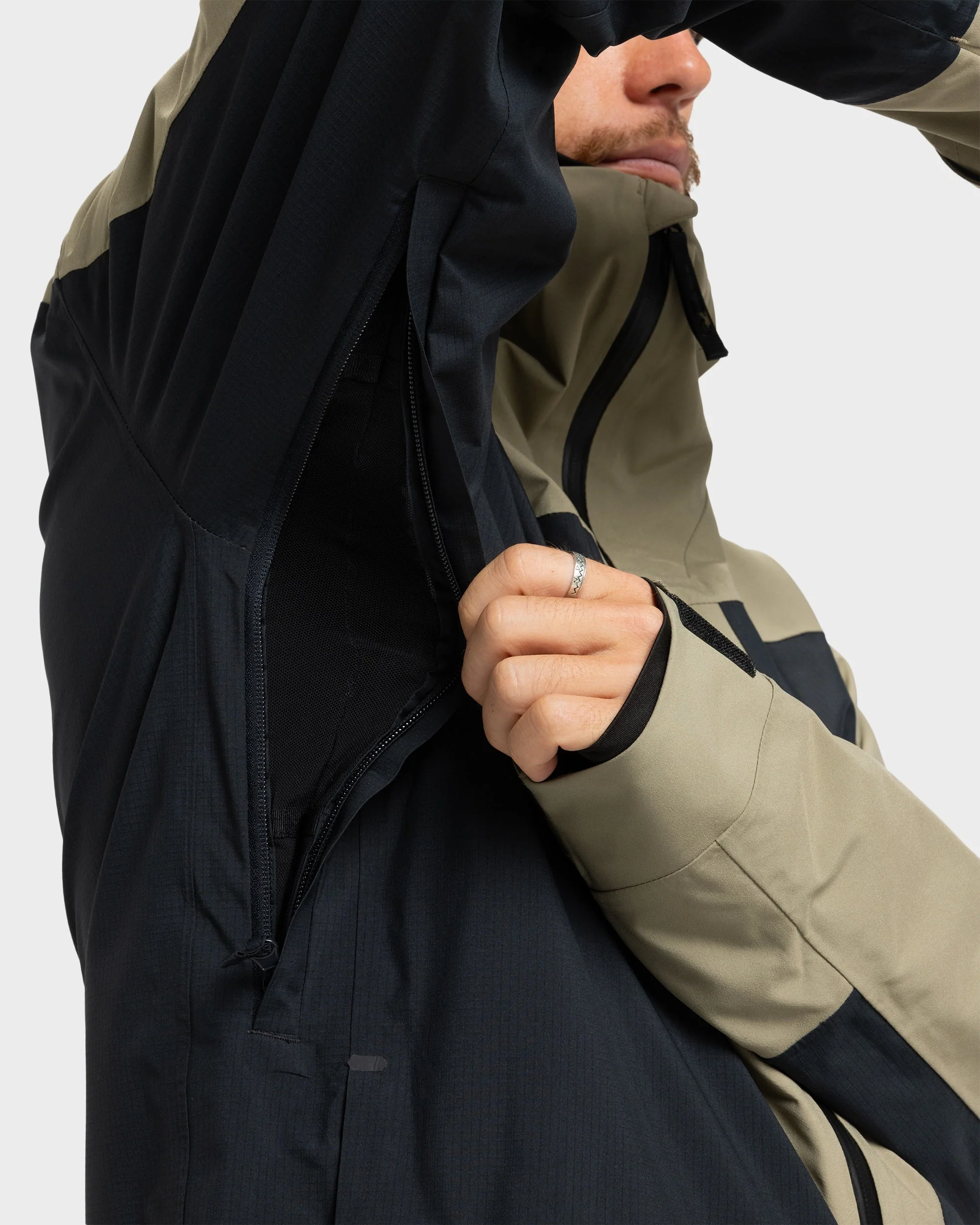 Mens Ultralight Stretch 20K Snow Jacket - Image 10